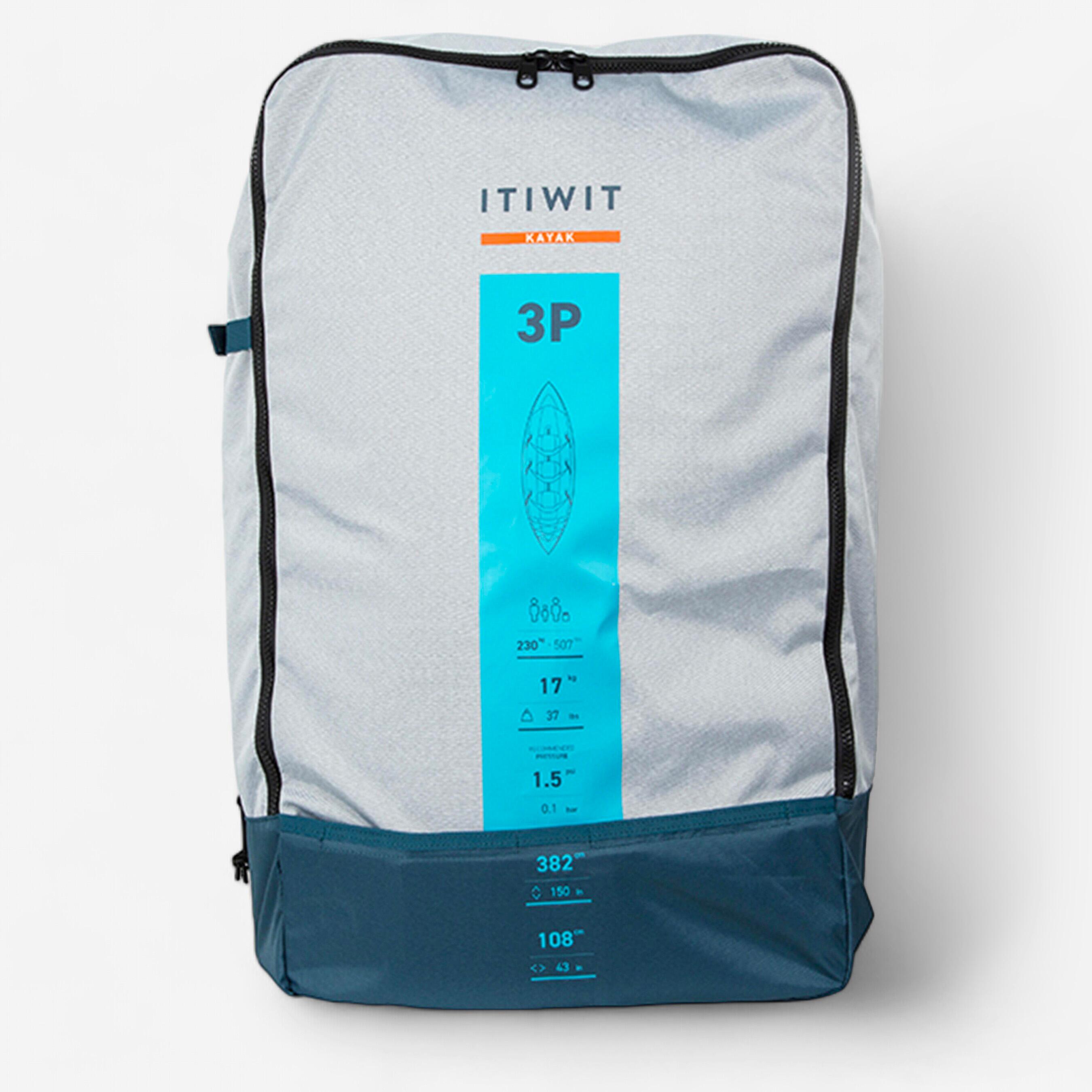 Carry backpack for Itiwit 100 1P  2P or 3P kayaks