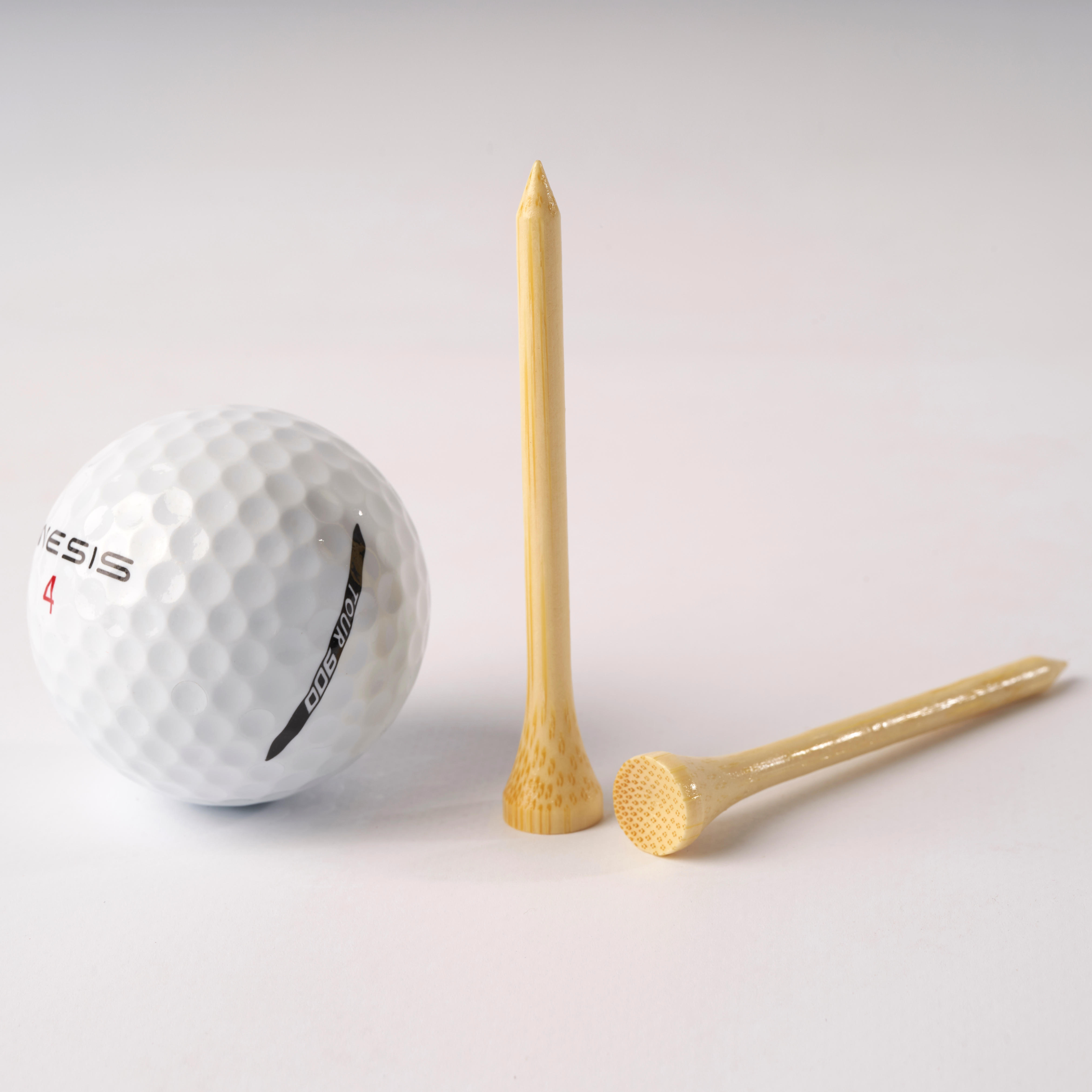 GOLF BAMBOO TEES x25 70mm - INESIS 900
