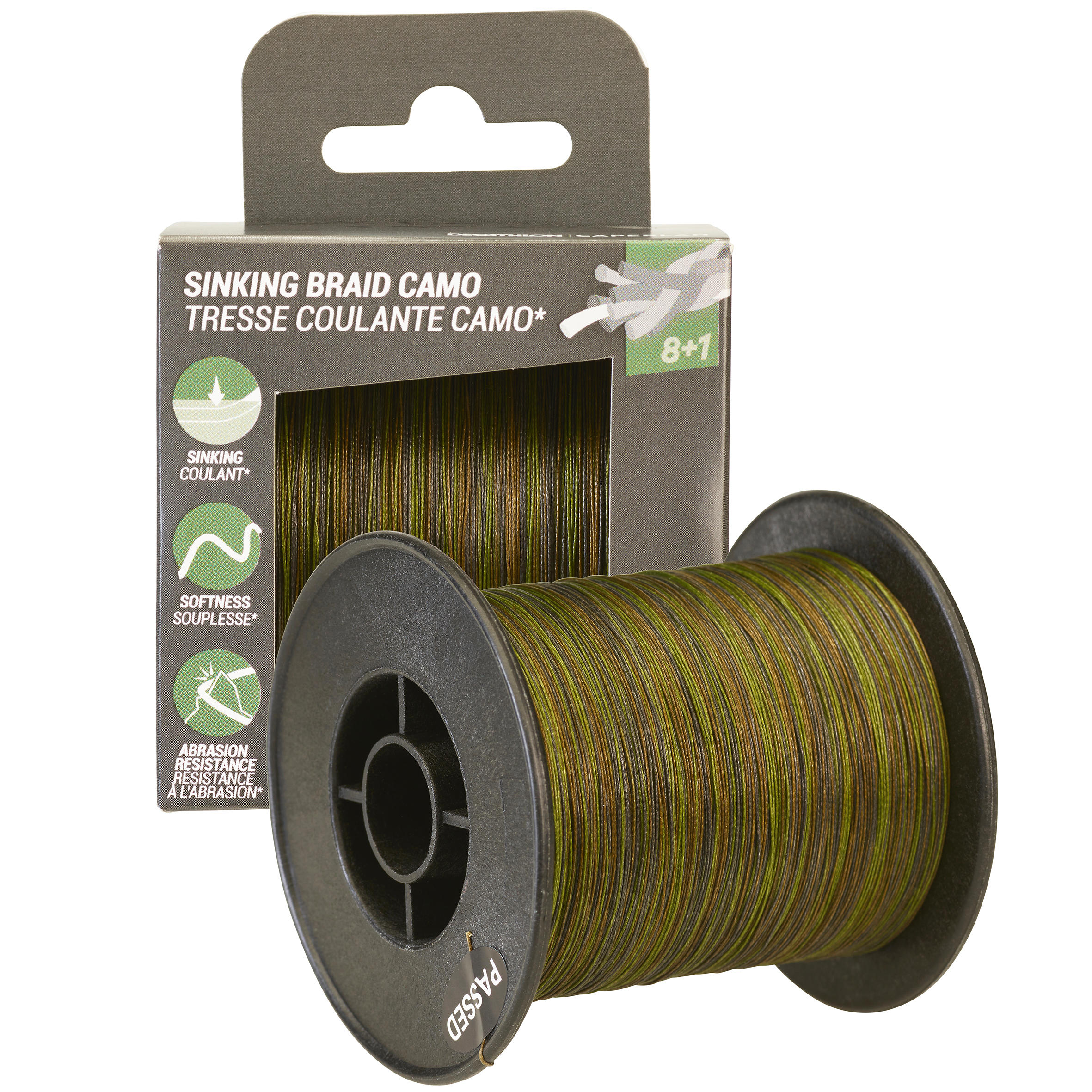 Carp fishing sinking braid 25/100 500 m