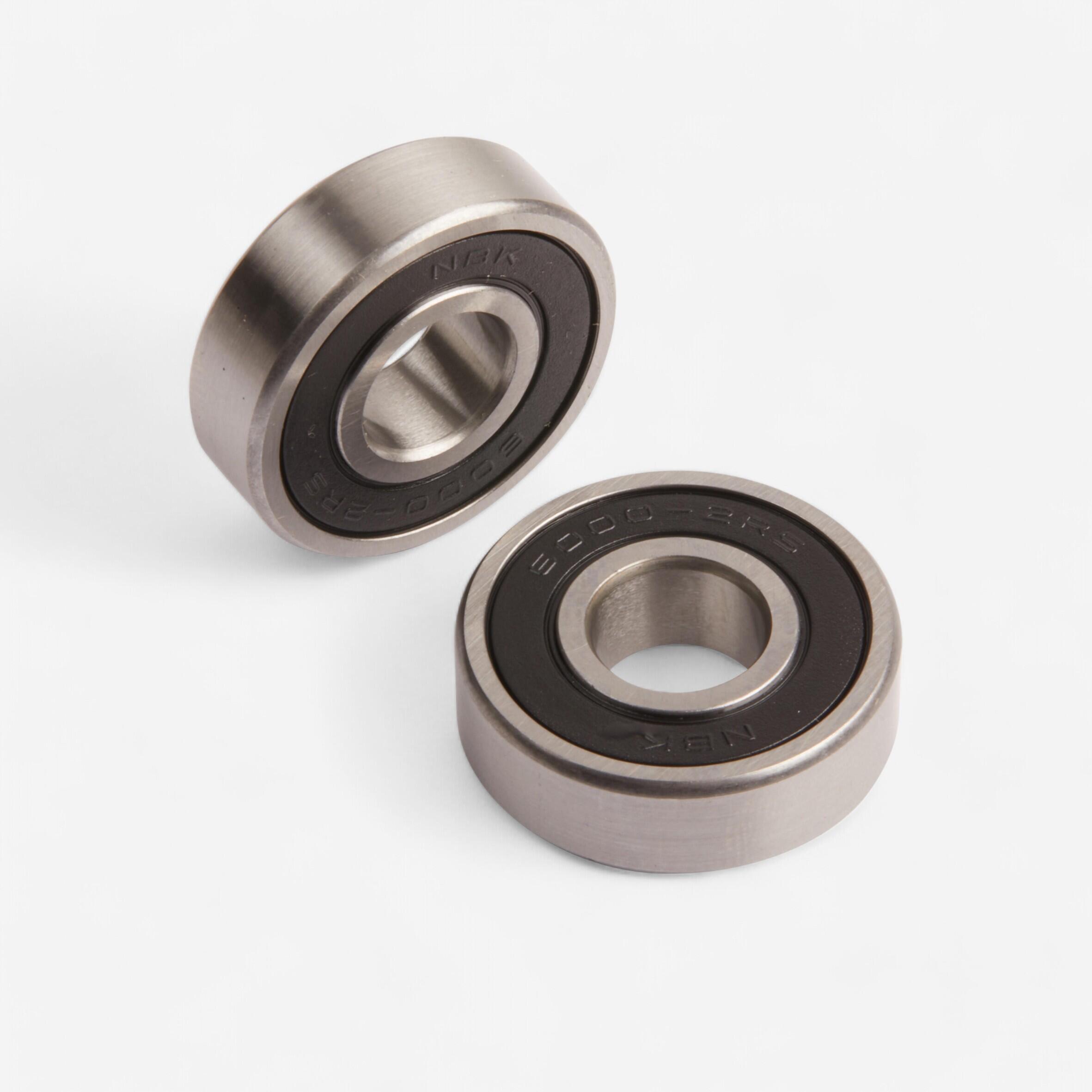 Pair of Bearings 6000-2RS 10X26X8