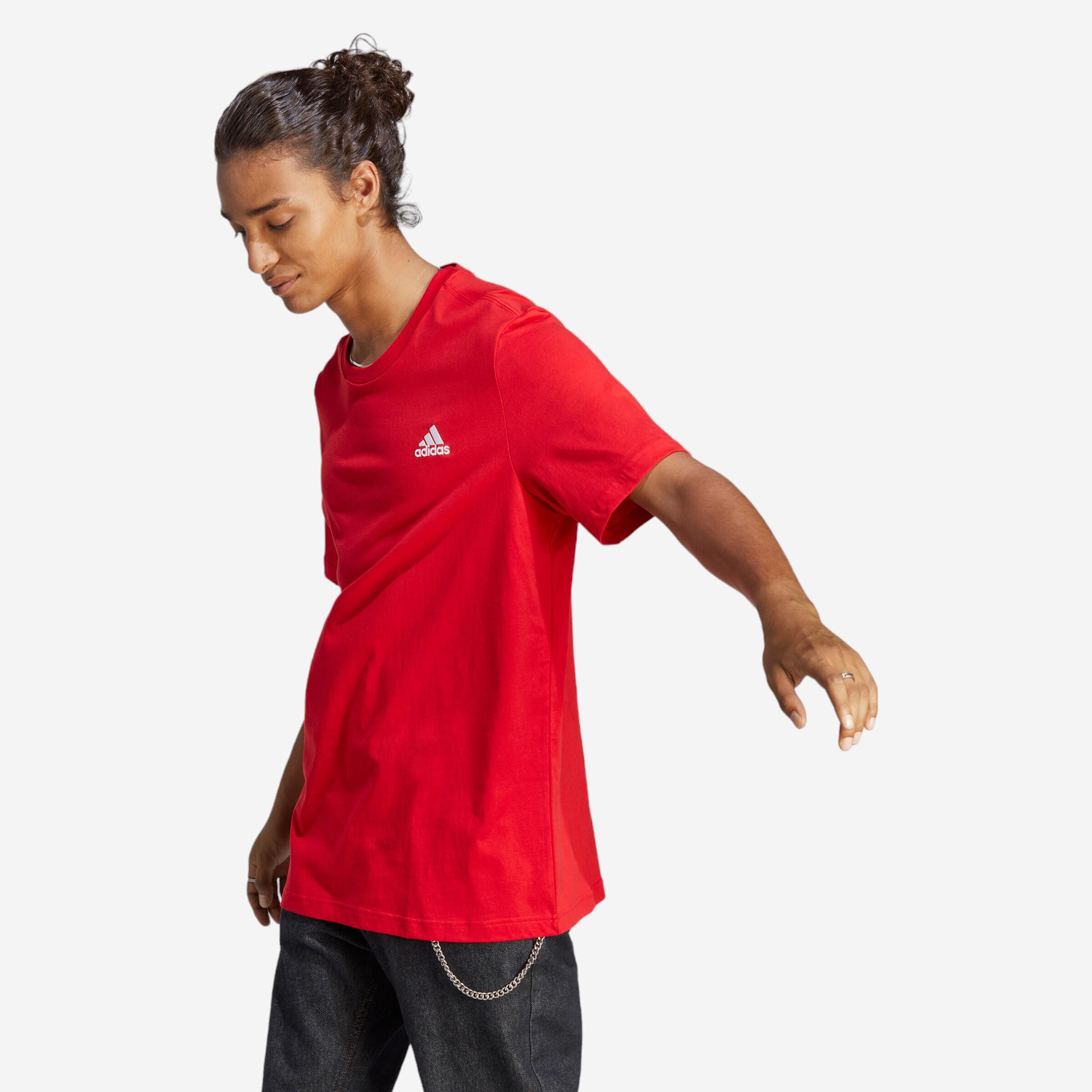 Men's Low-Impact Fitness T-Shirt - Red