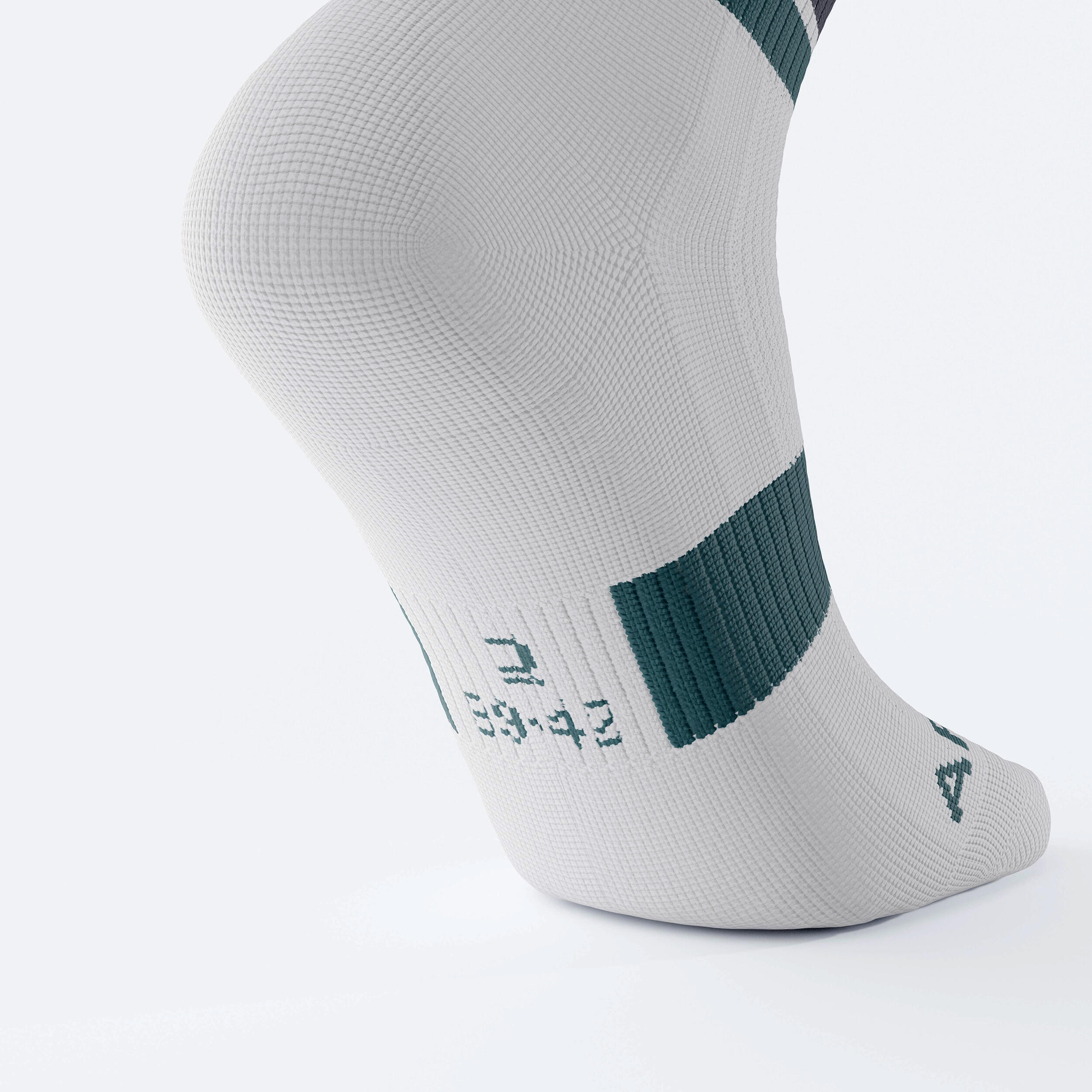 High Tennis Socks RS 300 4-Pack - Blue Patterns/Green/Blue