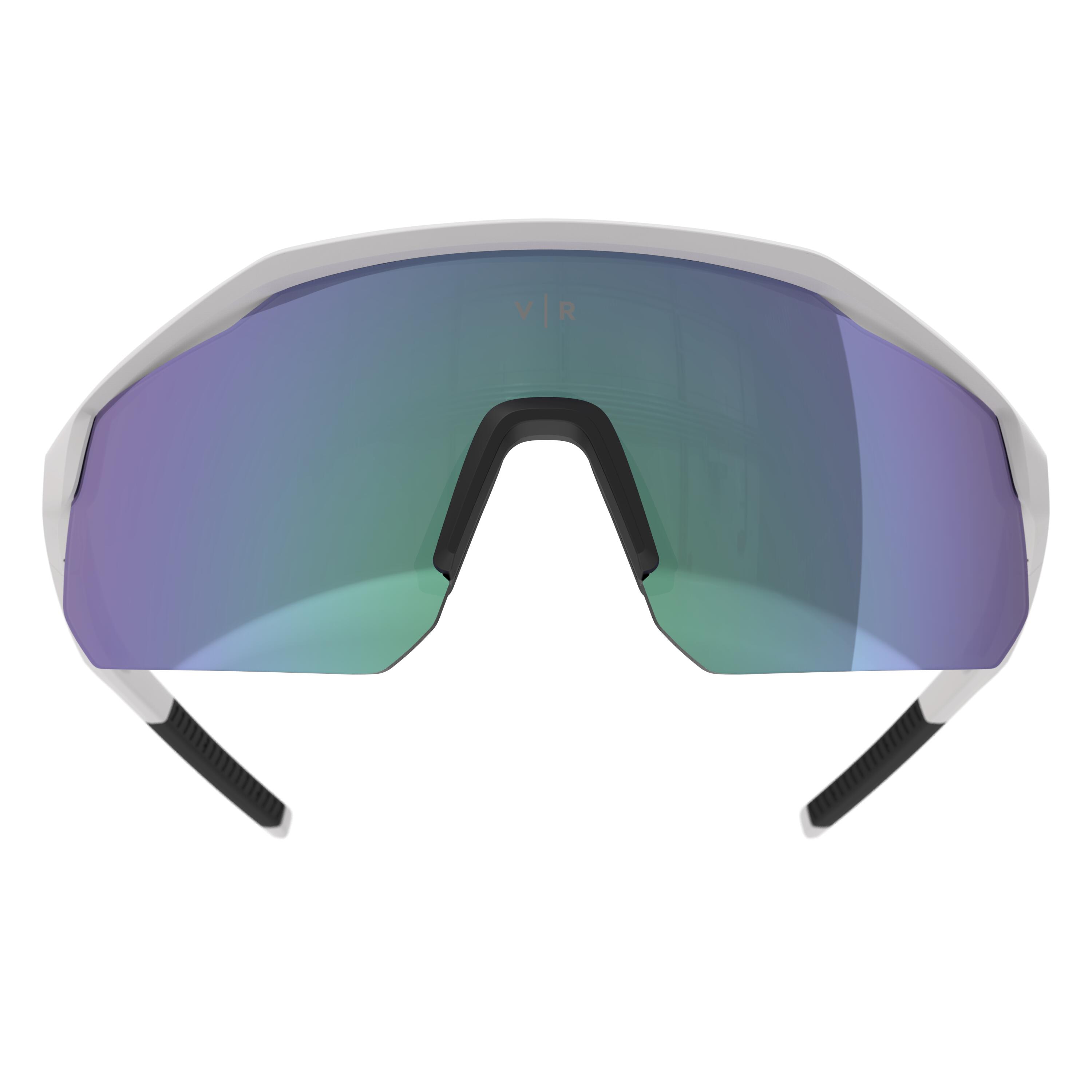 Adult Category 3 Cycling Sunglasses Perf 500 Light - White