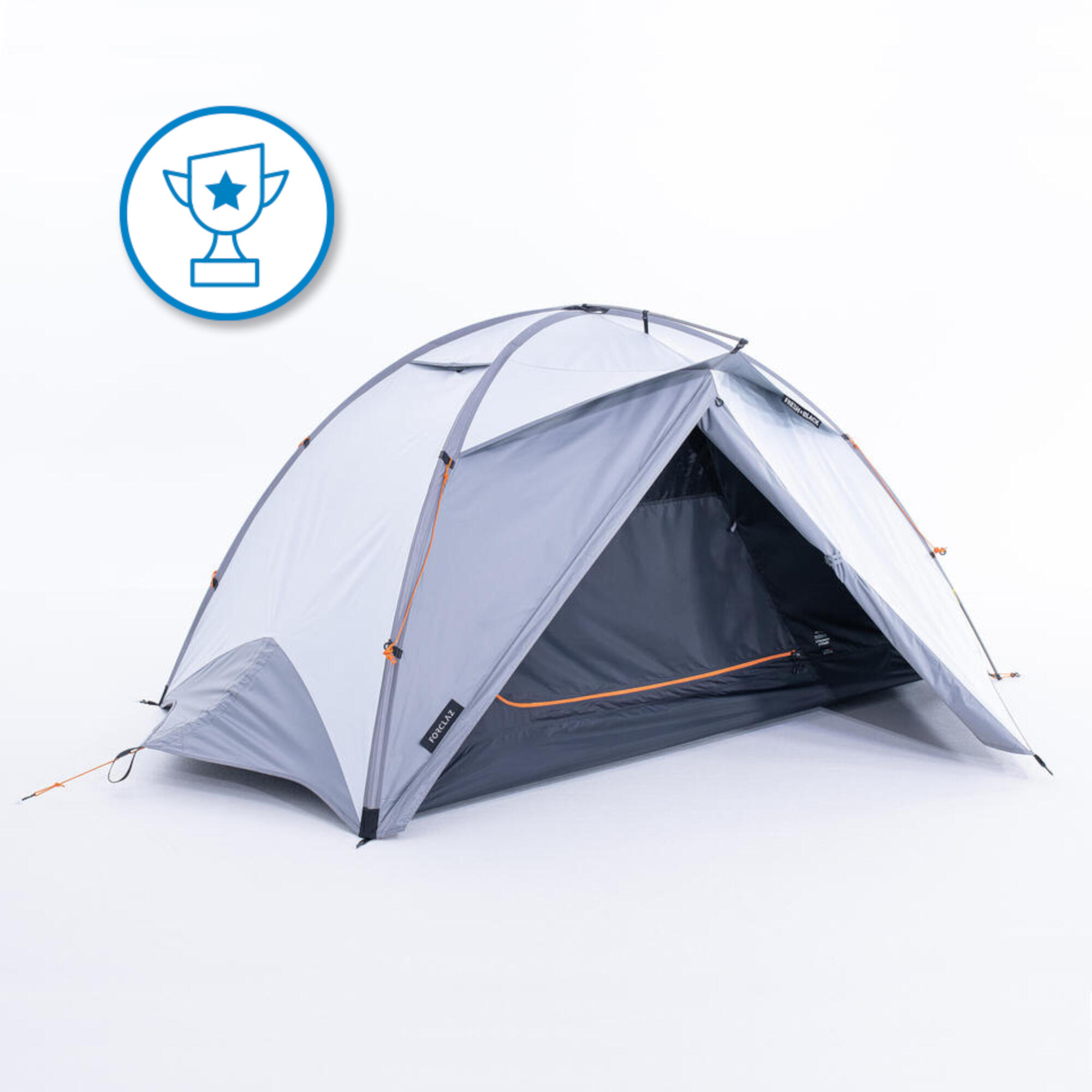 Dome Trekking Tent - 2 person - MT500 Fresh & Black