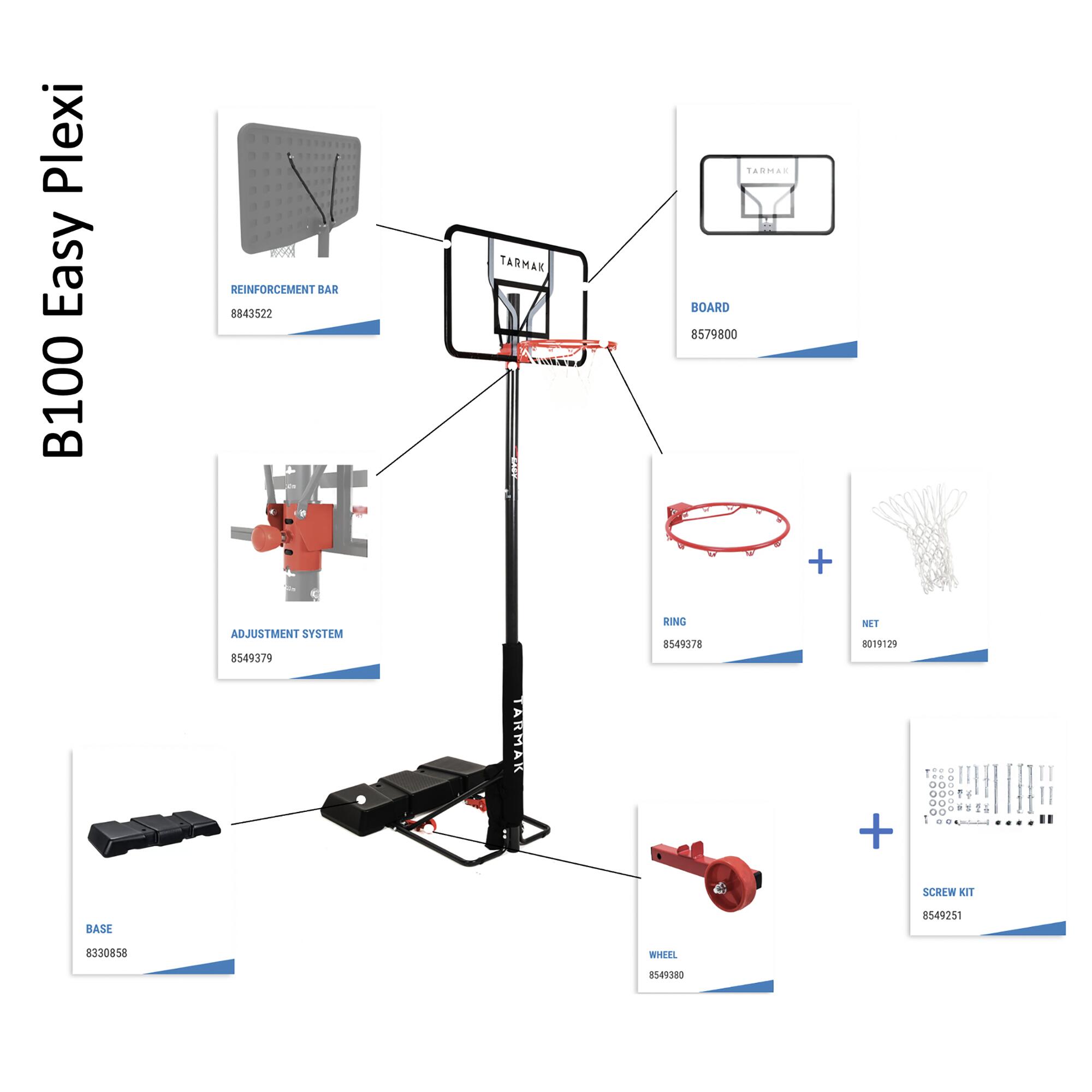 Basketball Backboard B100 Easy Plexi