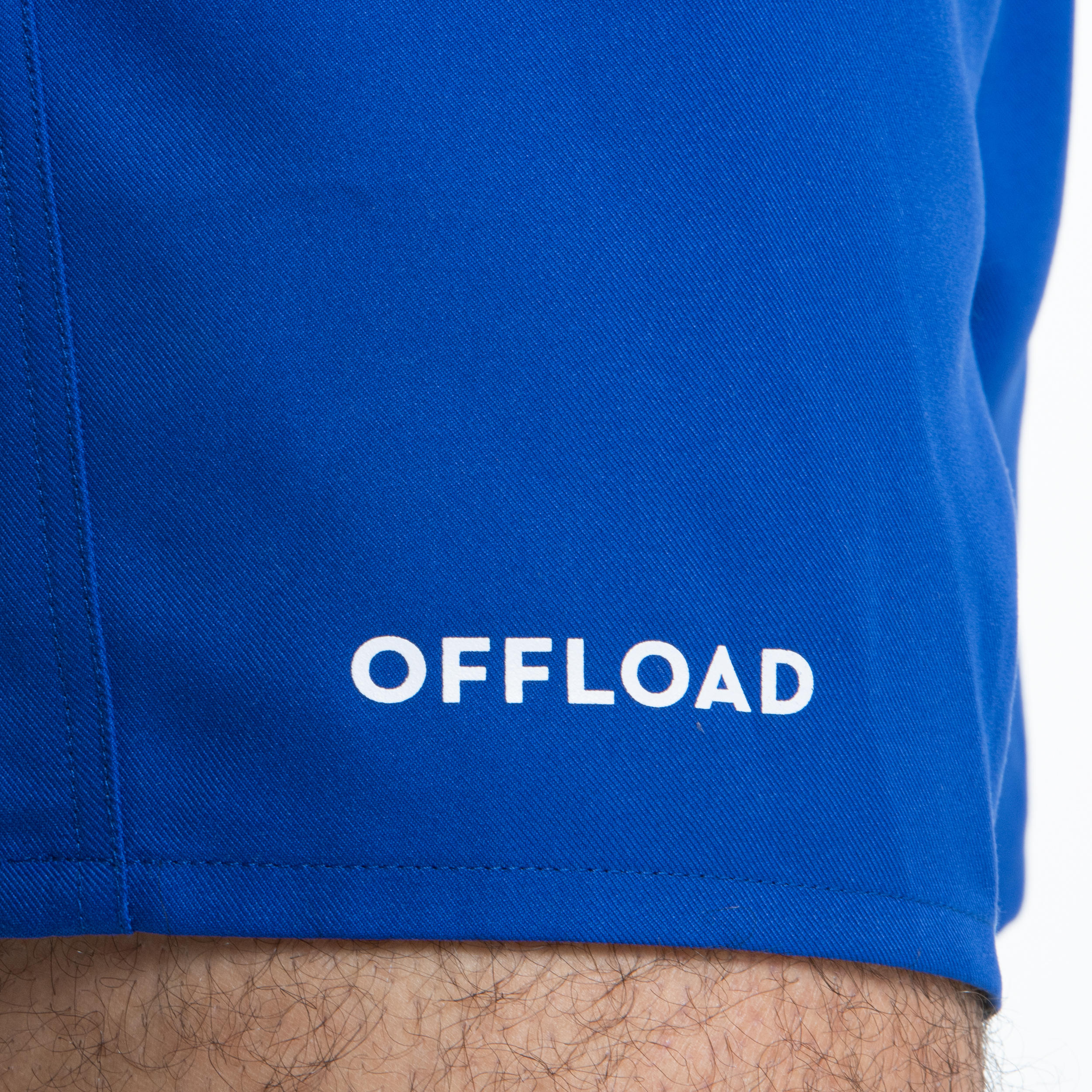 Adult Rugby Club Pocketless Shorts R100 - Blue