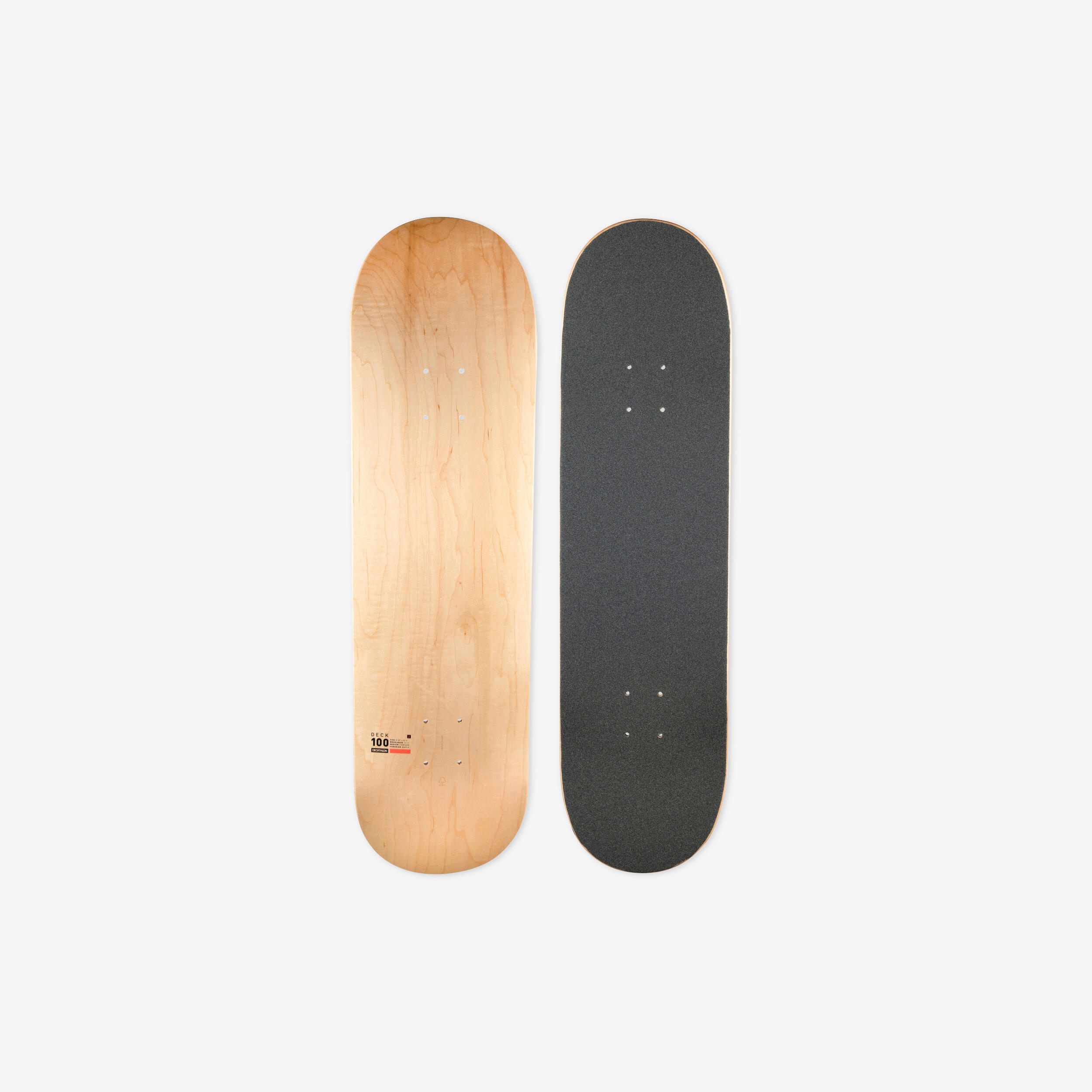 Maple Skateboard Deck with Grip DK100 8.5