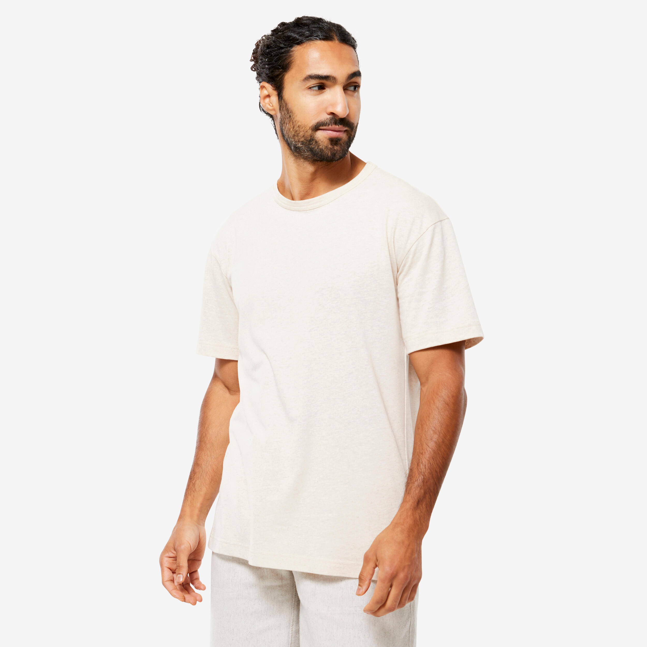 Men's Organic Cotton T-Shirt - Beige