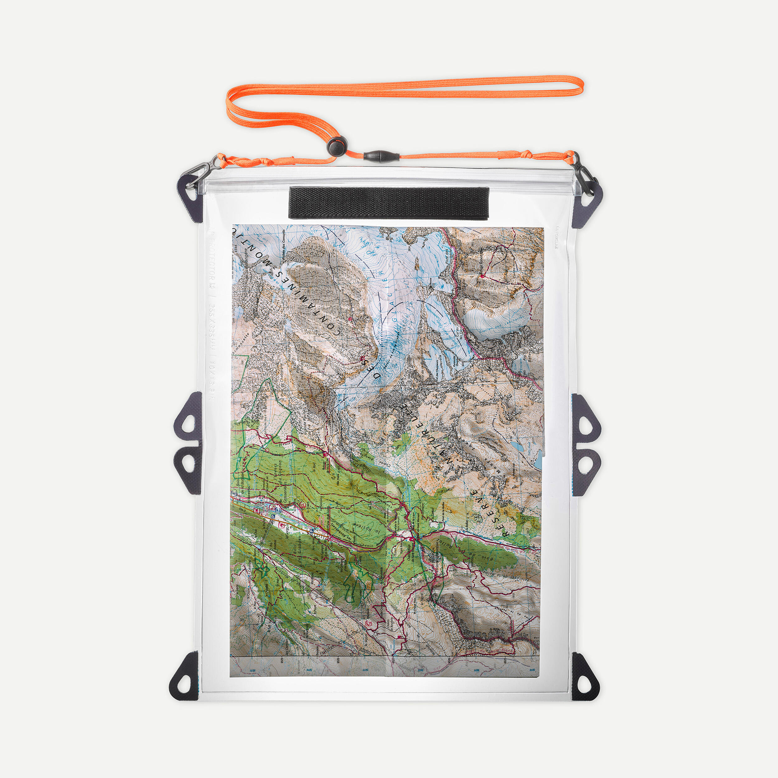 IPX4 RATED WATERPROOF MAP HOLDER FOR HIKING  TREKKING AND MULTI-SPORT RAIDS