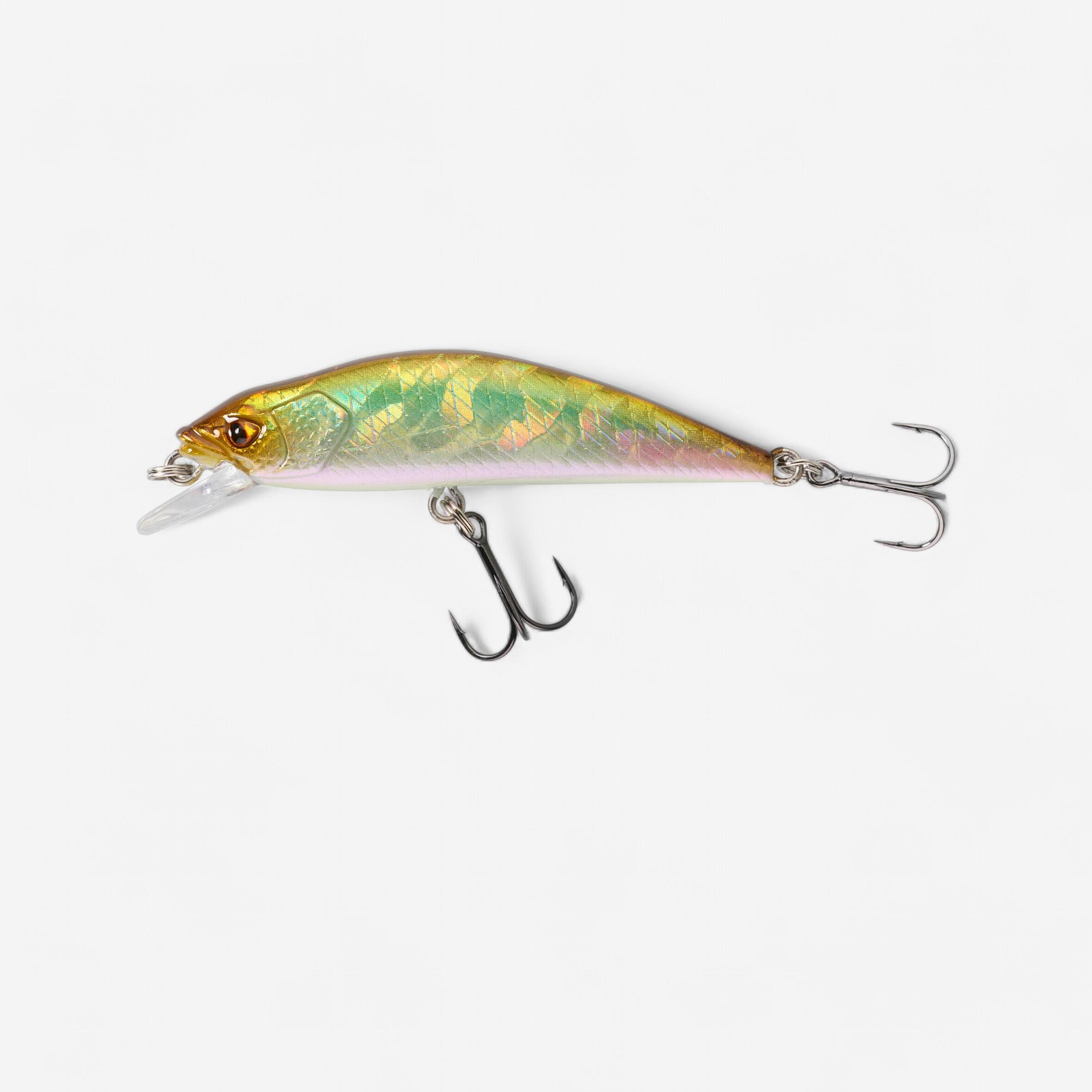 MINNOW HARD LURE FOR TROUT WXM MNWFS 70 US - GREEN BACK