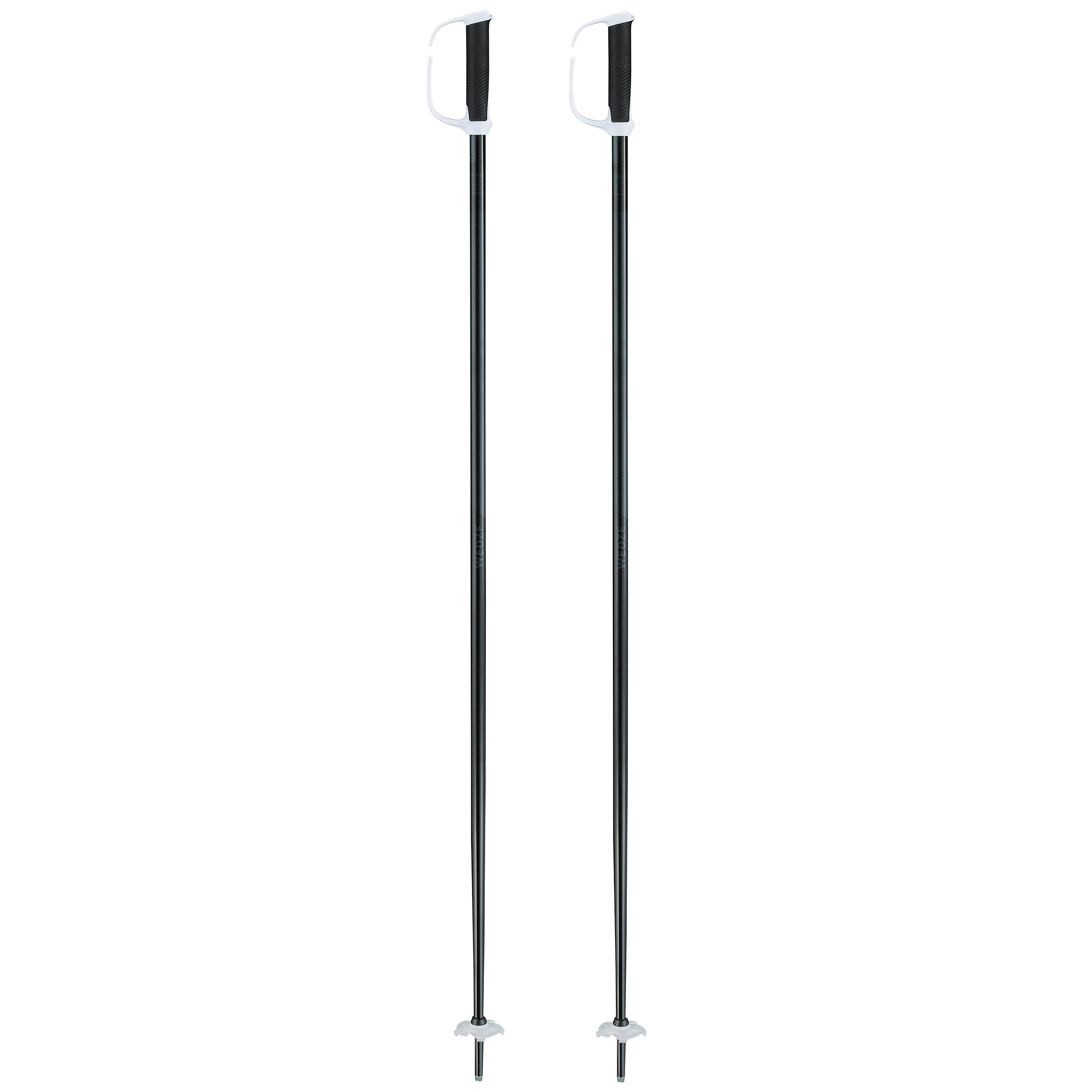 ALPINE SKI POLES - BOOST 100 SAFETY - BLACK