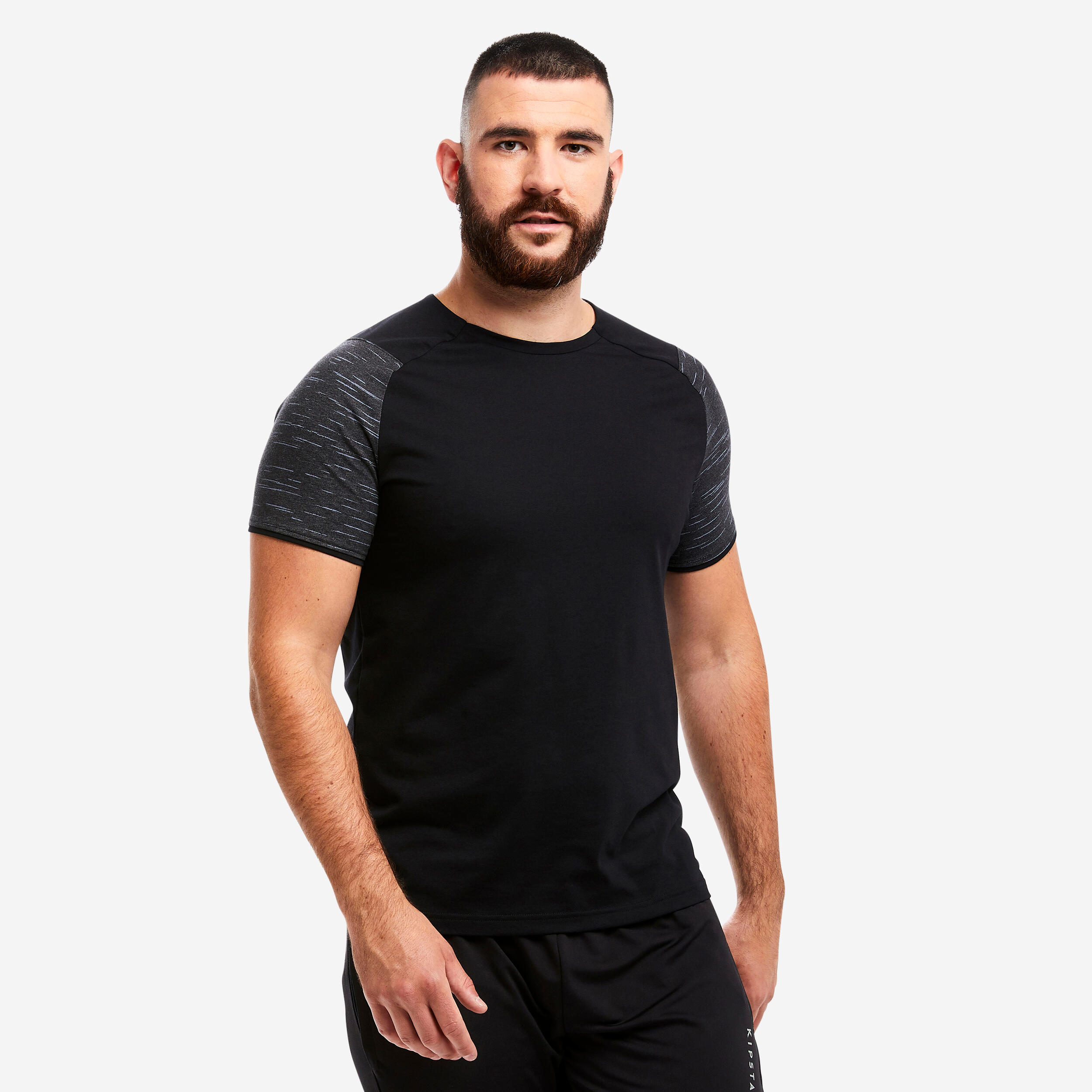 Team Football T-Shirt T100 - Black