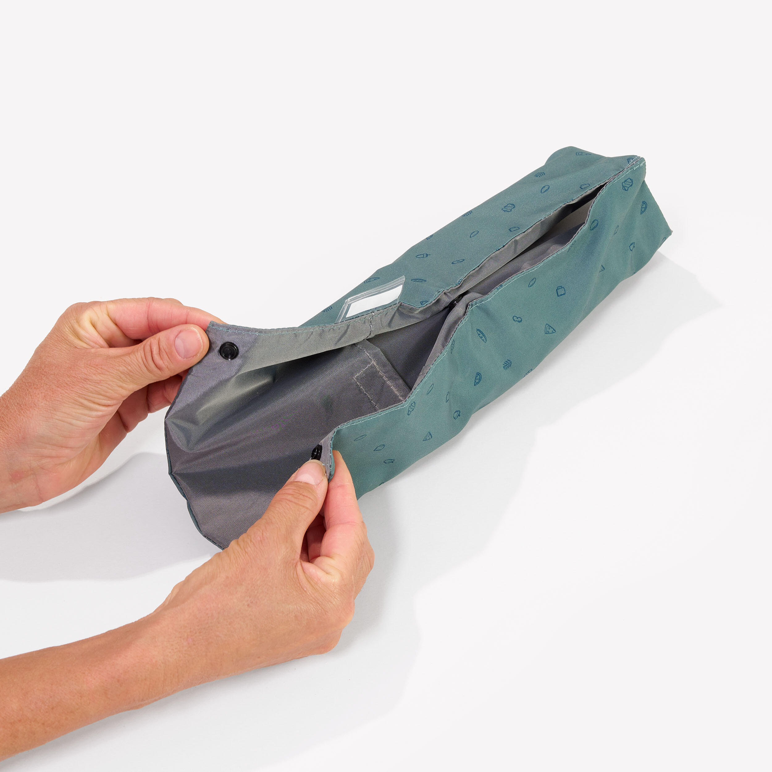 2 reusable sandwich and snack bags kit