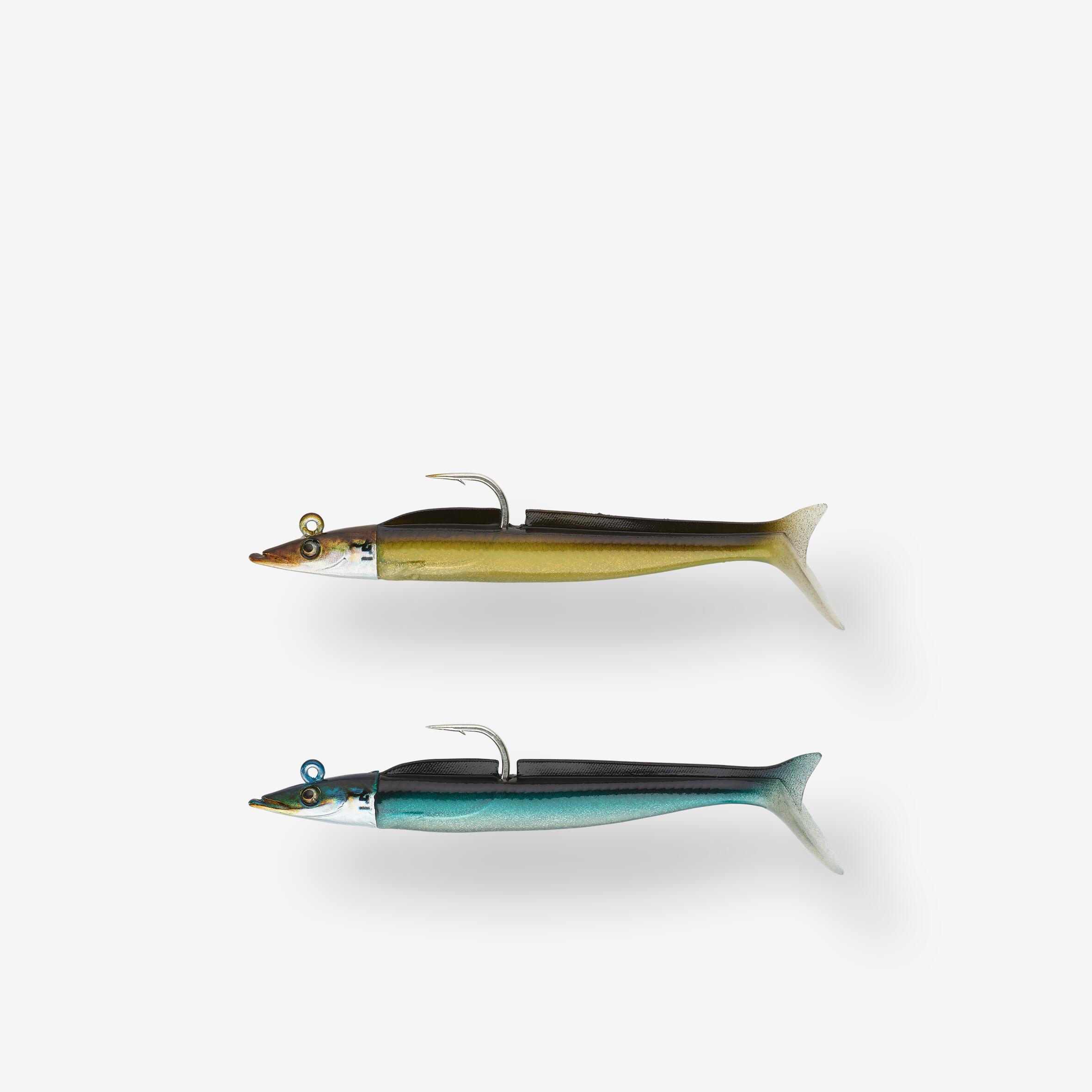 COMBO Soft Lures Shad Sand Eel EELO 90 4 gr Ayu/Blue
