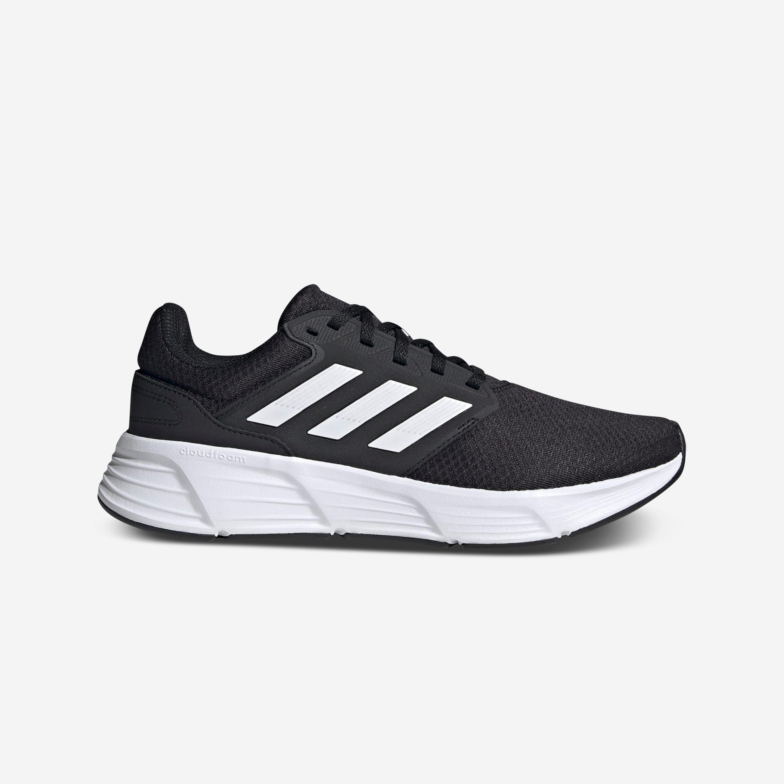 MEN'S RUNNING SHOES - ADIDAS GALAXY 6 - BLACK