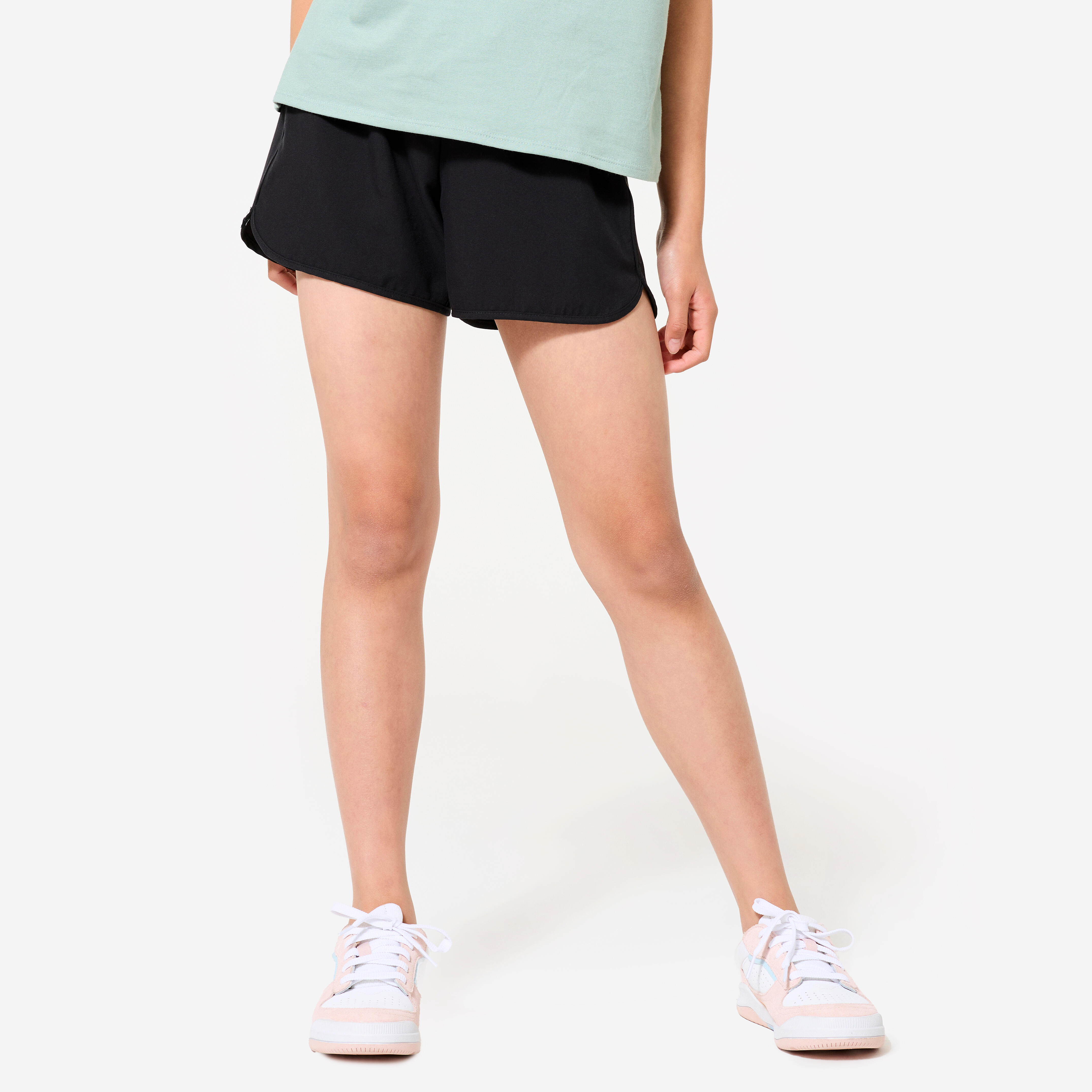 Girls' Breathable Shorts - Black