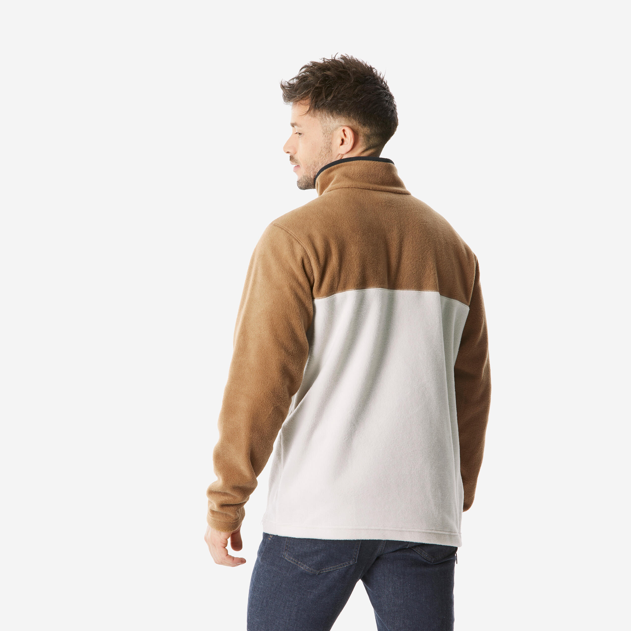 Men’s Columbia Steens Hiking Fleece Jacket - Brown