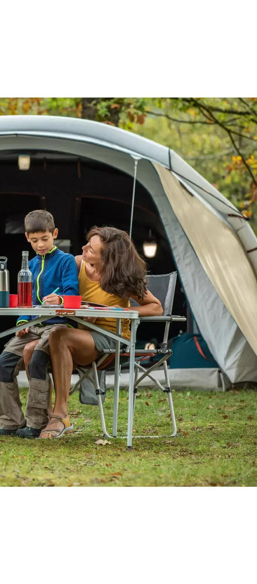 Inflatable camping tent - Air Seconds 5.2 F&B - 5 People - 2 Inner tubes