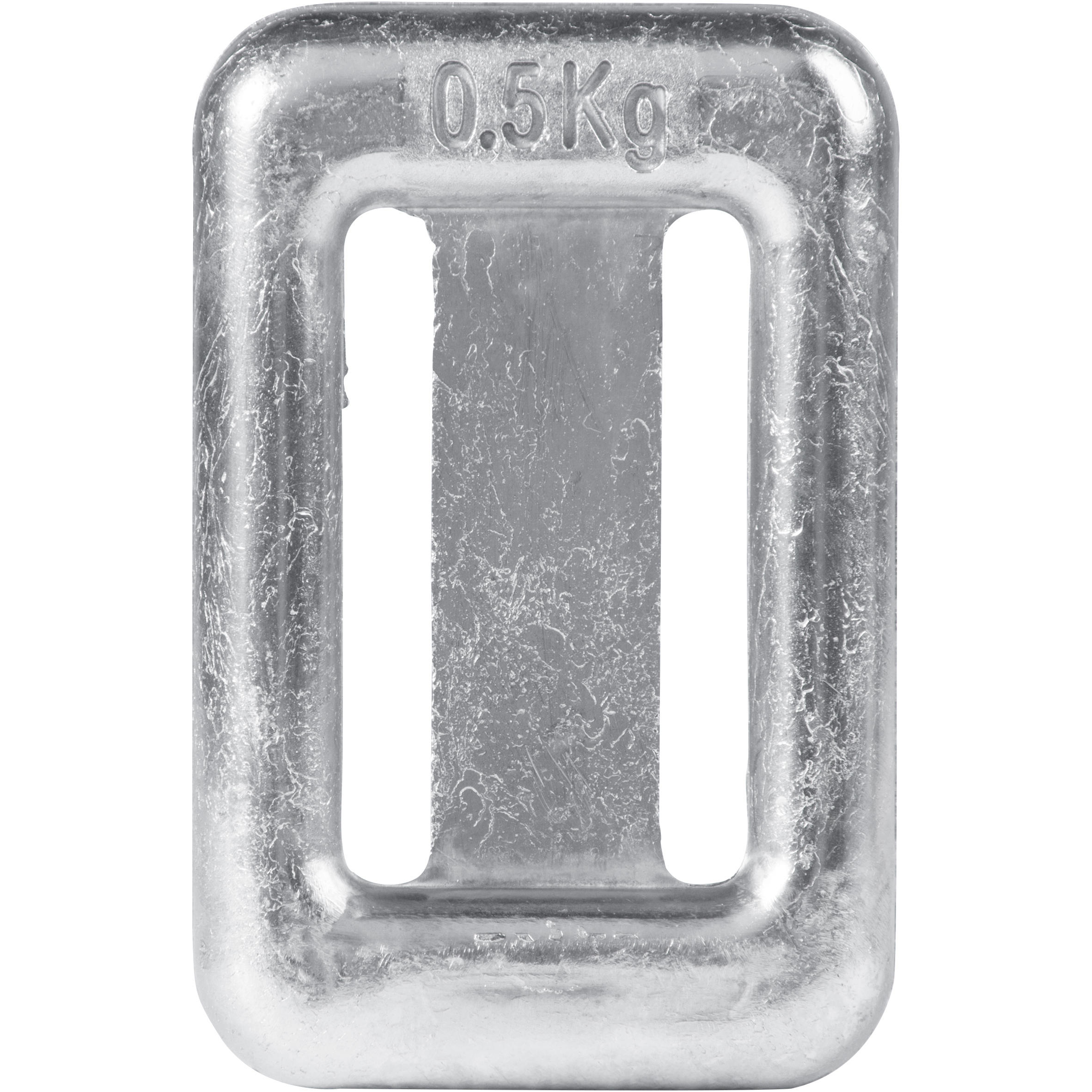 Uncoated diving weight 500 g for diving  spearfishing  freediving