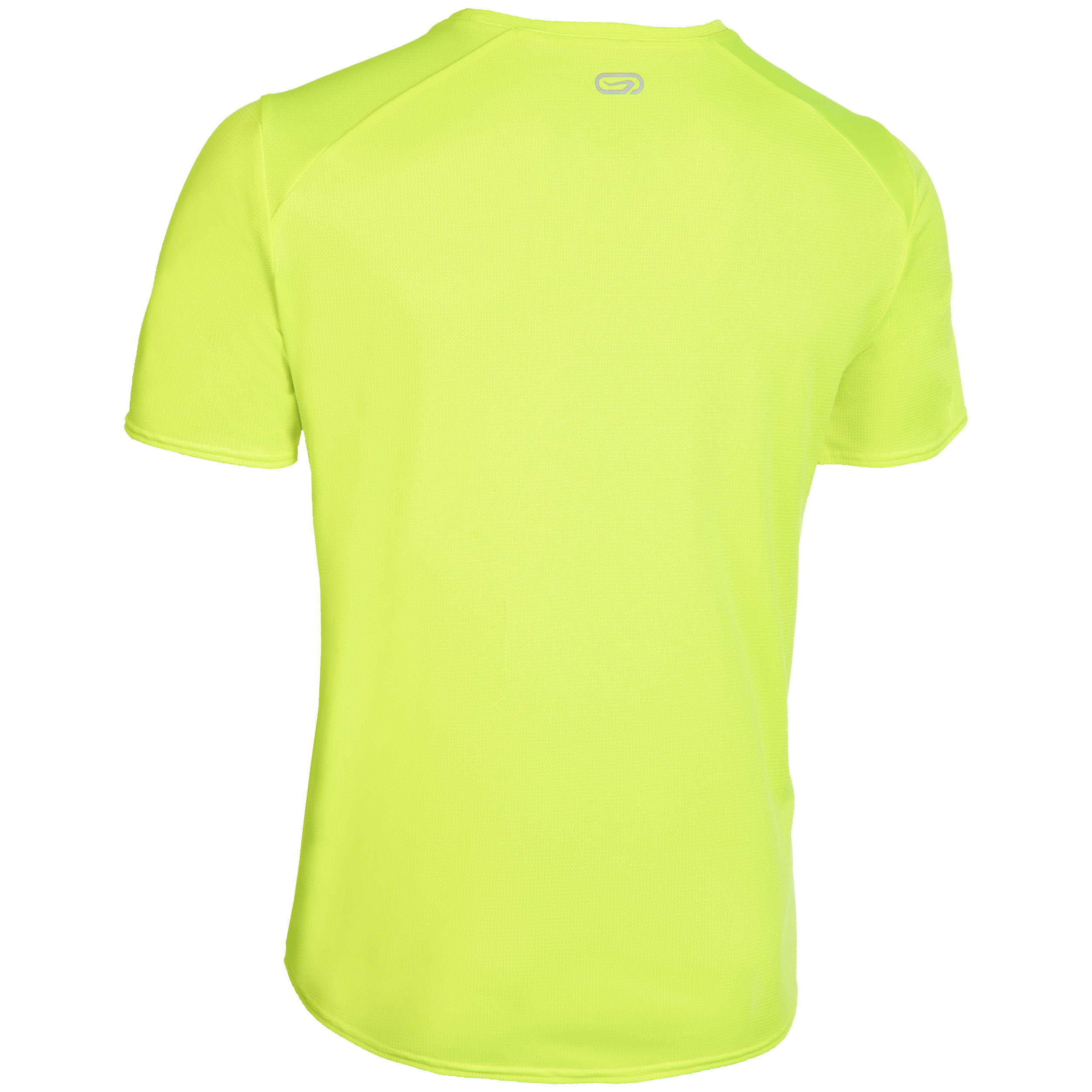 MEN'S ATHLETICS CLUB PERSONALISABLE T-SHIRT - FLUO YELLOW