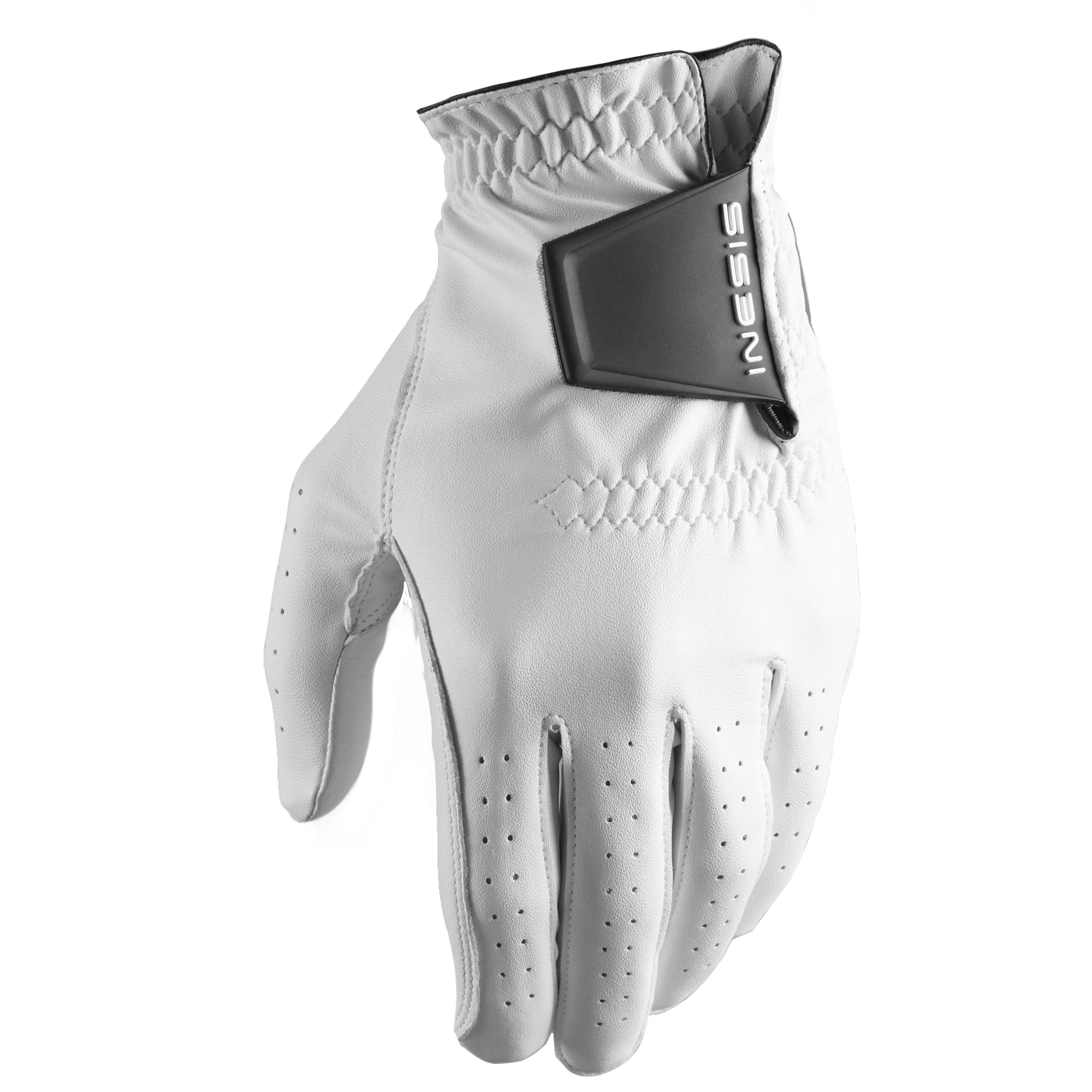 Men's golf glove right handed - 500 white