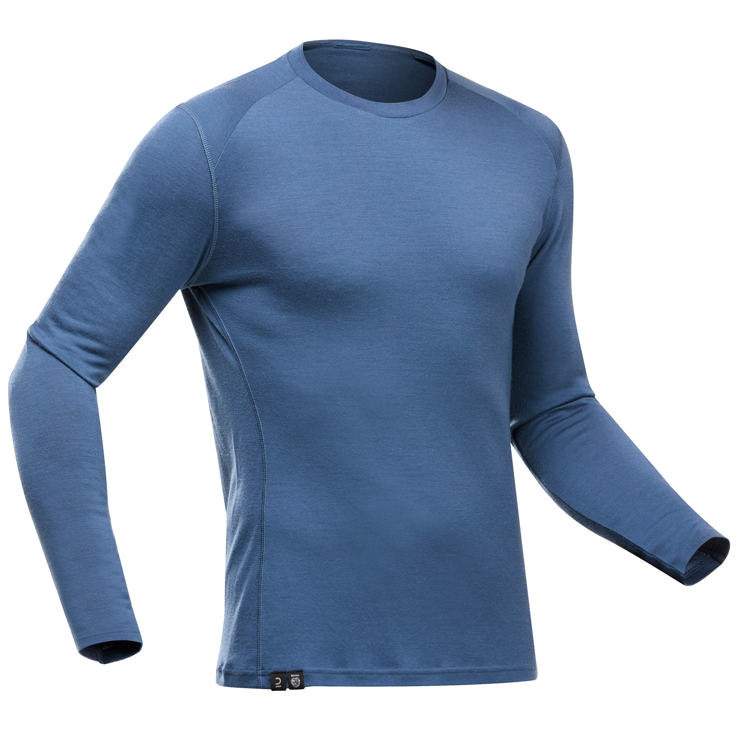 Men's Long-sleeve 100% Merino Wool T-shirt - MT500