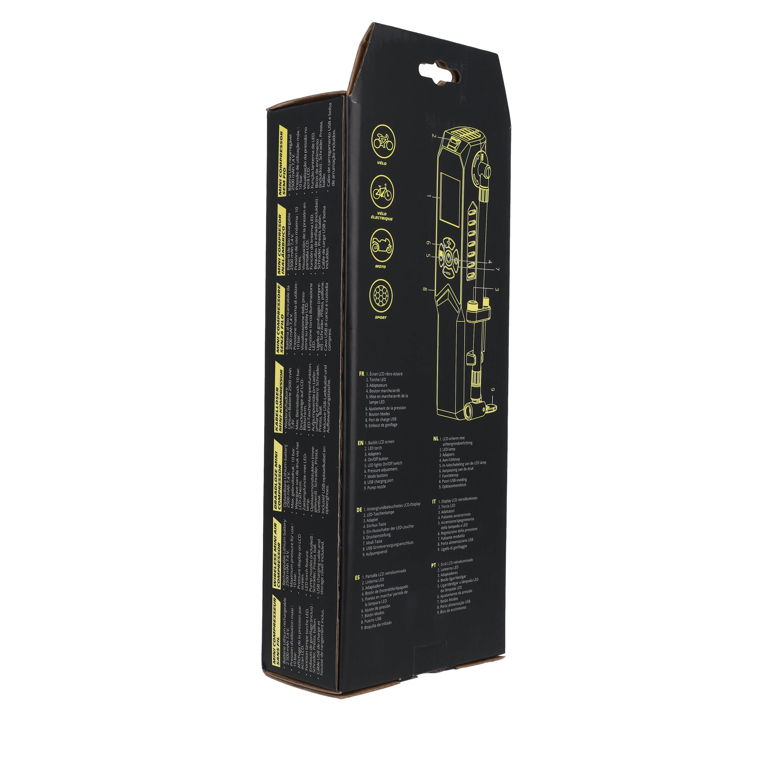 Portable Electric Bike Pump