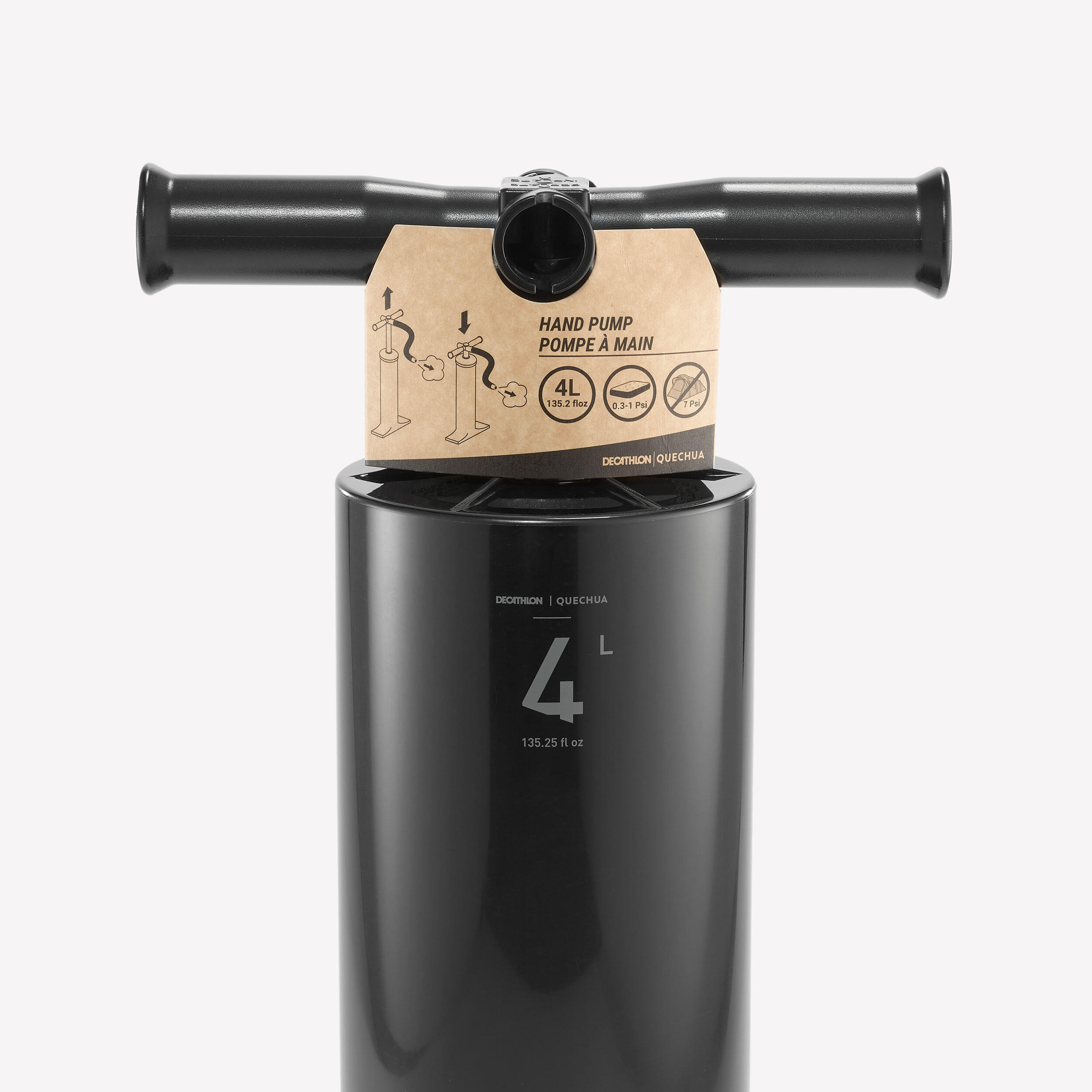 COMFORT DOUBLE ACTION 4 L HAND PUMP   RECOMMENDED FOR INFLATABLE MATTRESSES