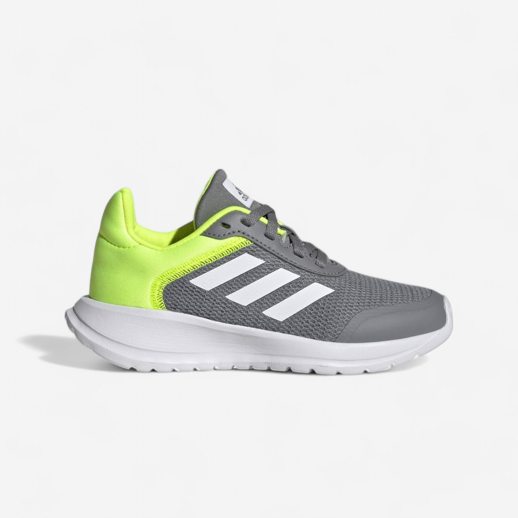 Kids' Shoes Tensaur Run - Grey / White / Yellow