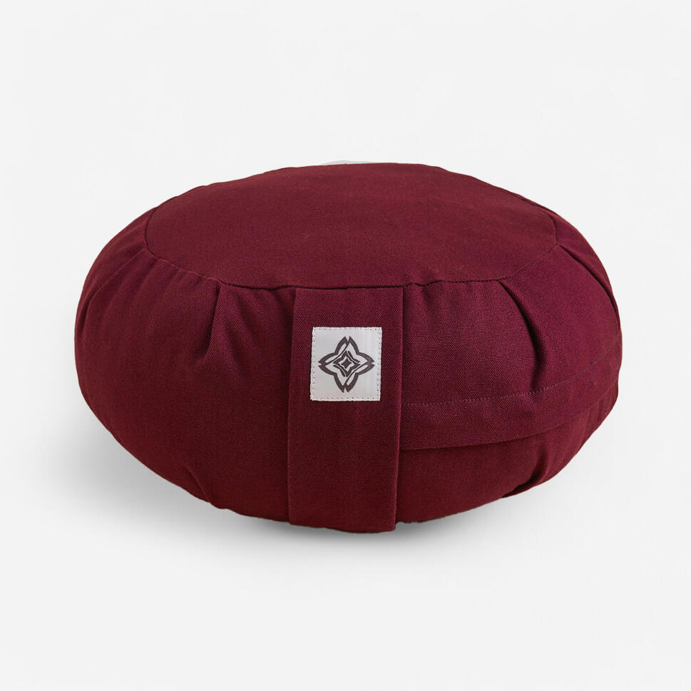 Yoga & Meditation Zafu Cushion - Burgundy