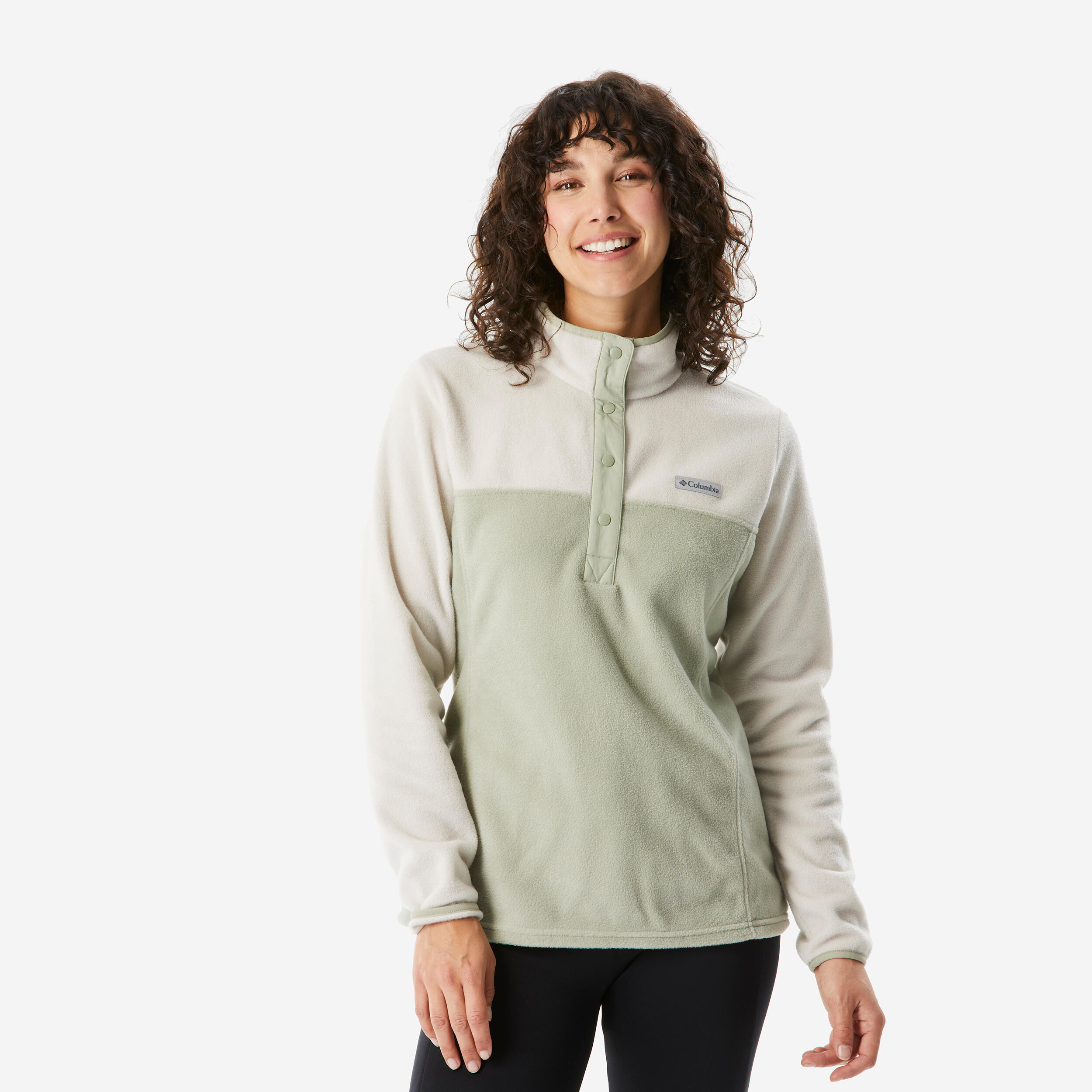 Women’s Columbia Benton Hiking Fleece Jacket - Beige