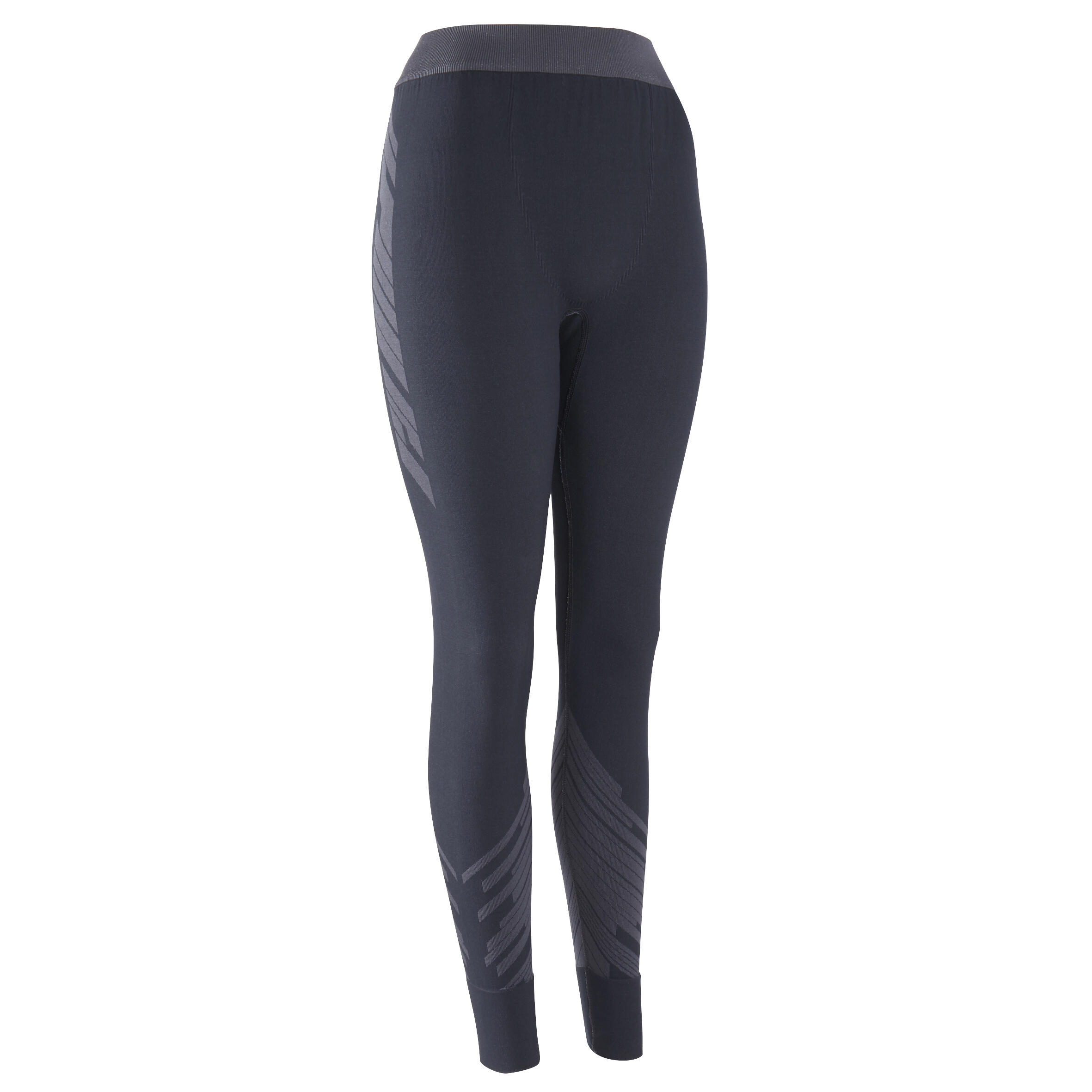 Adult Base Layer Tights Keepwarm 900 - Dark Grey