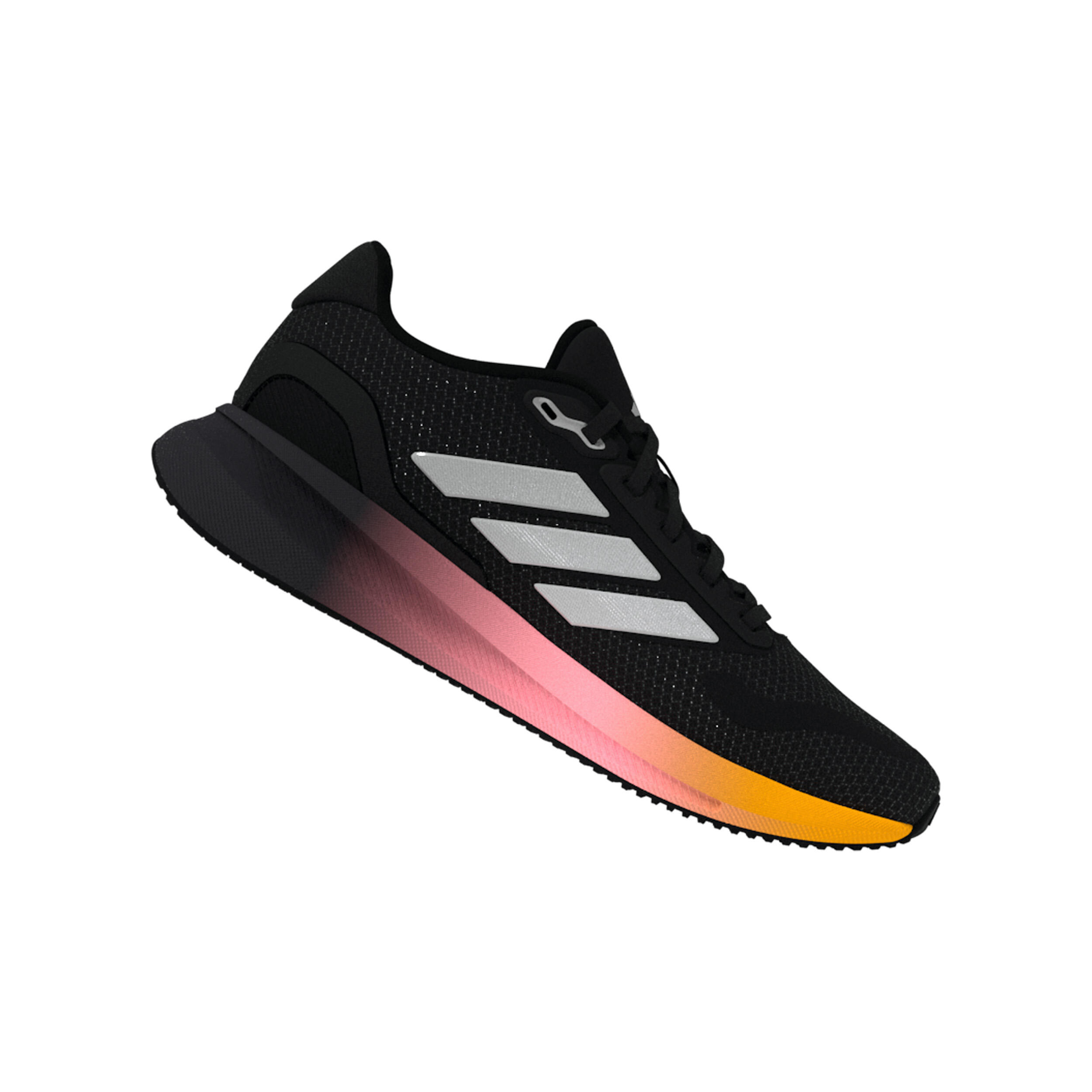 WOMEN'S ADIDAS RUNFALCON 5 RUNNING SHOES - BLACK