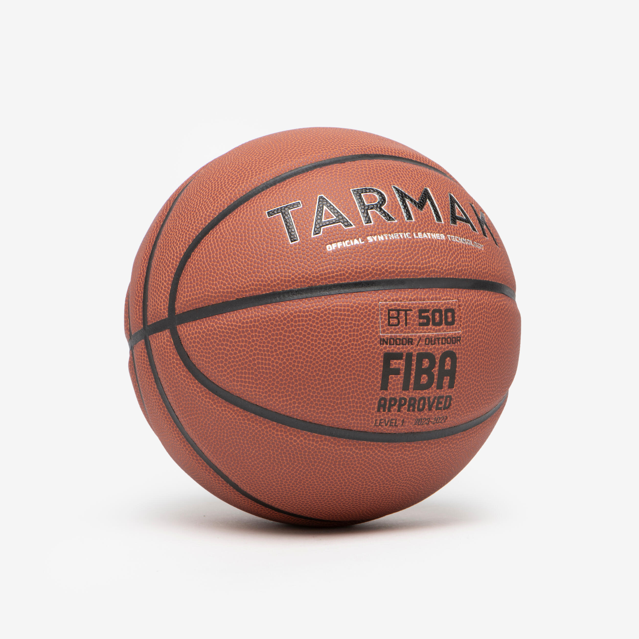 Kids' Size 5 Basketball BT500 Touch - Orange