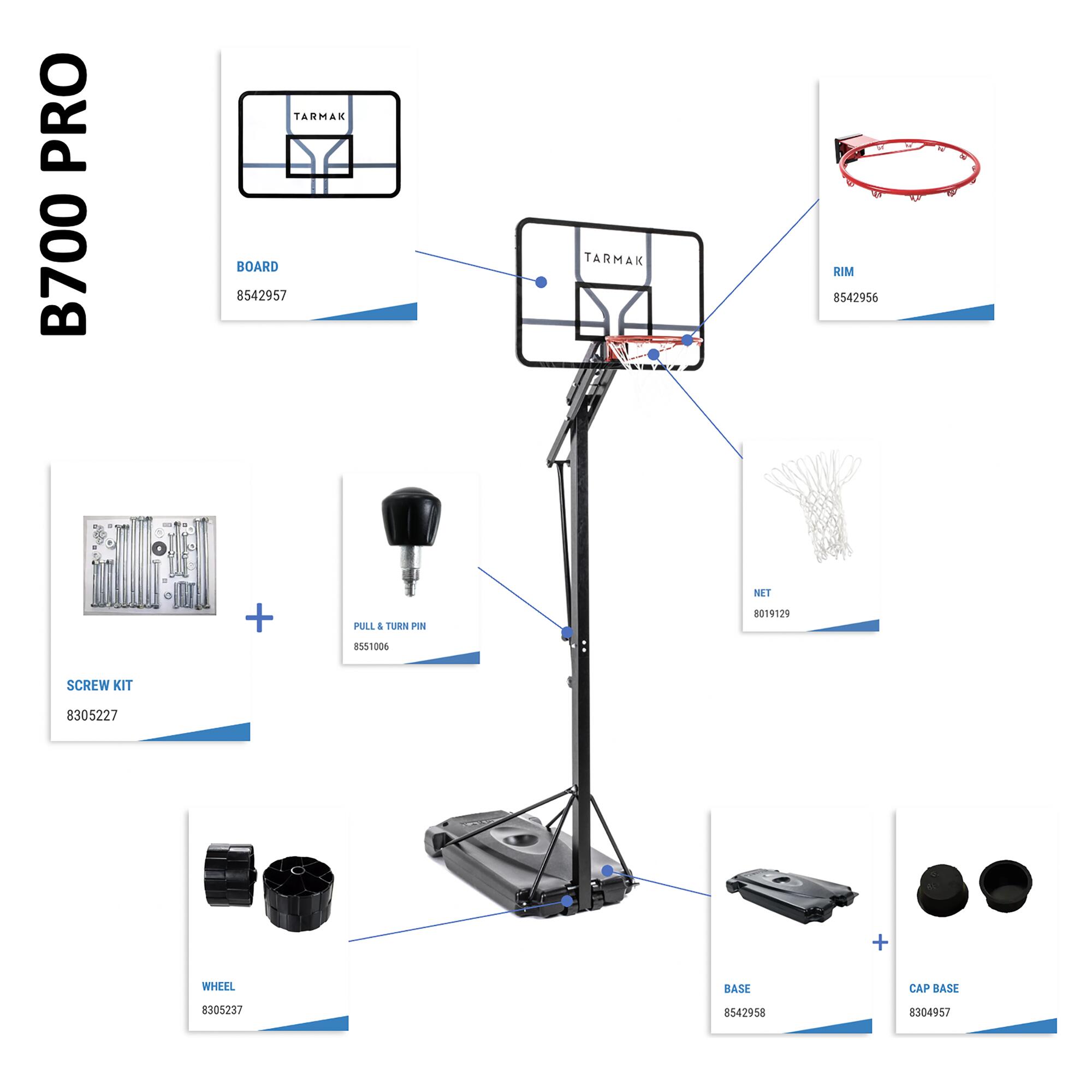 Polycarbonate Basketball Backboard B700 Pro