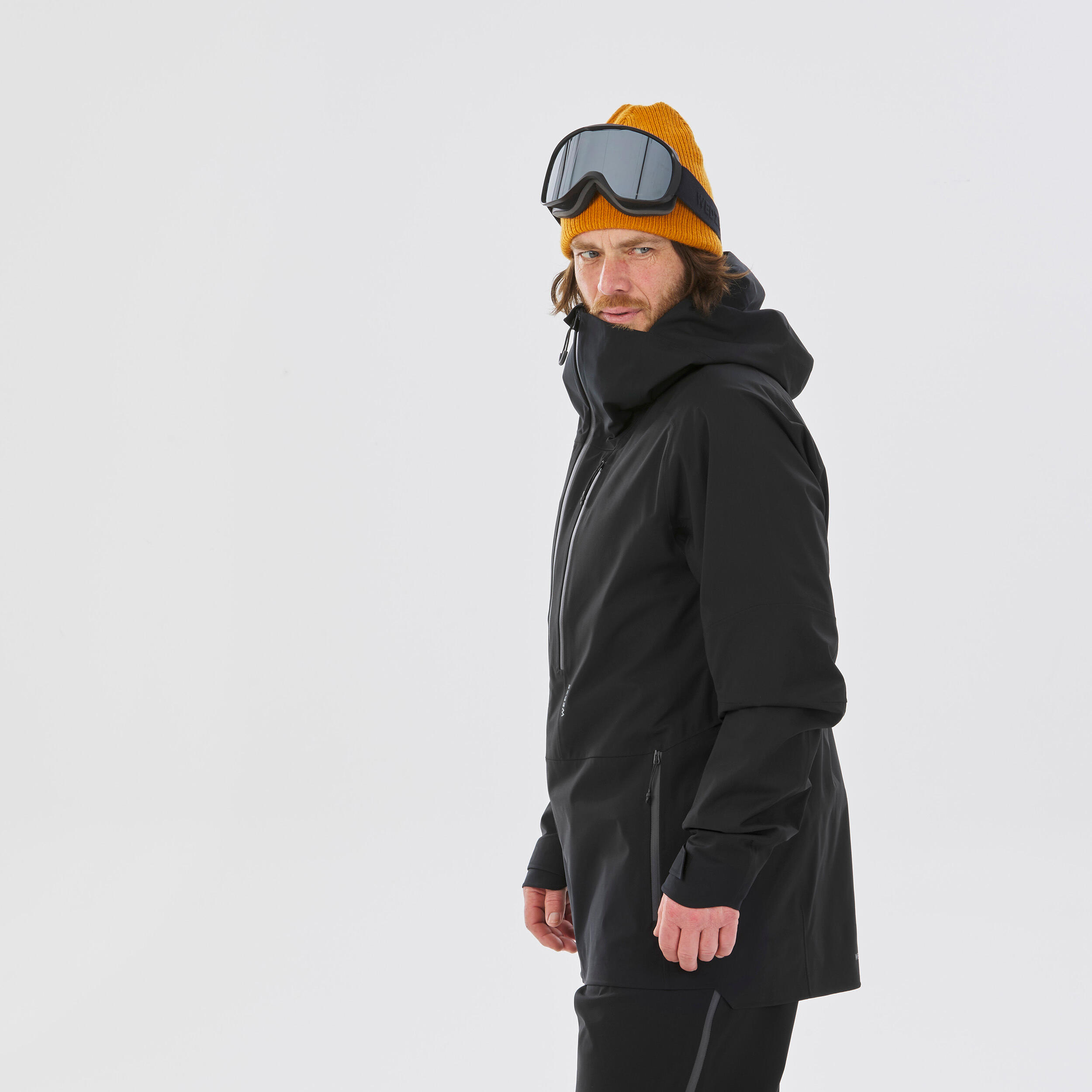 MEN'S SKI JACKET - FR PATROL - BLACK