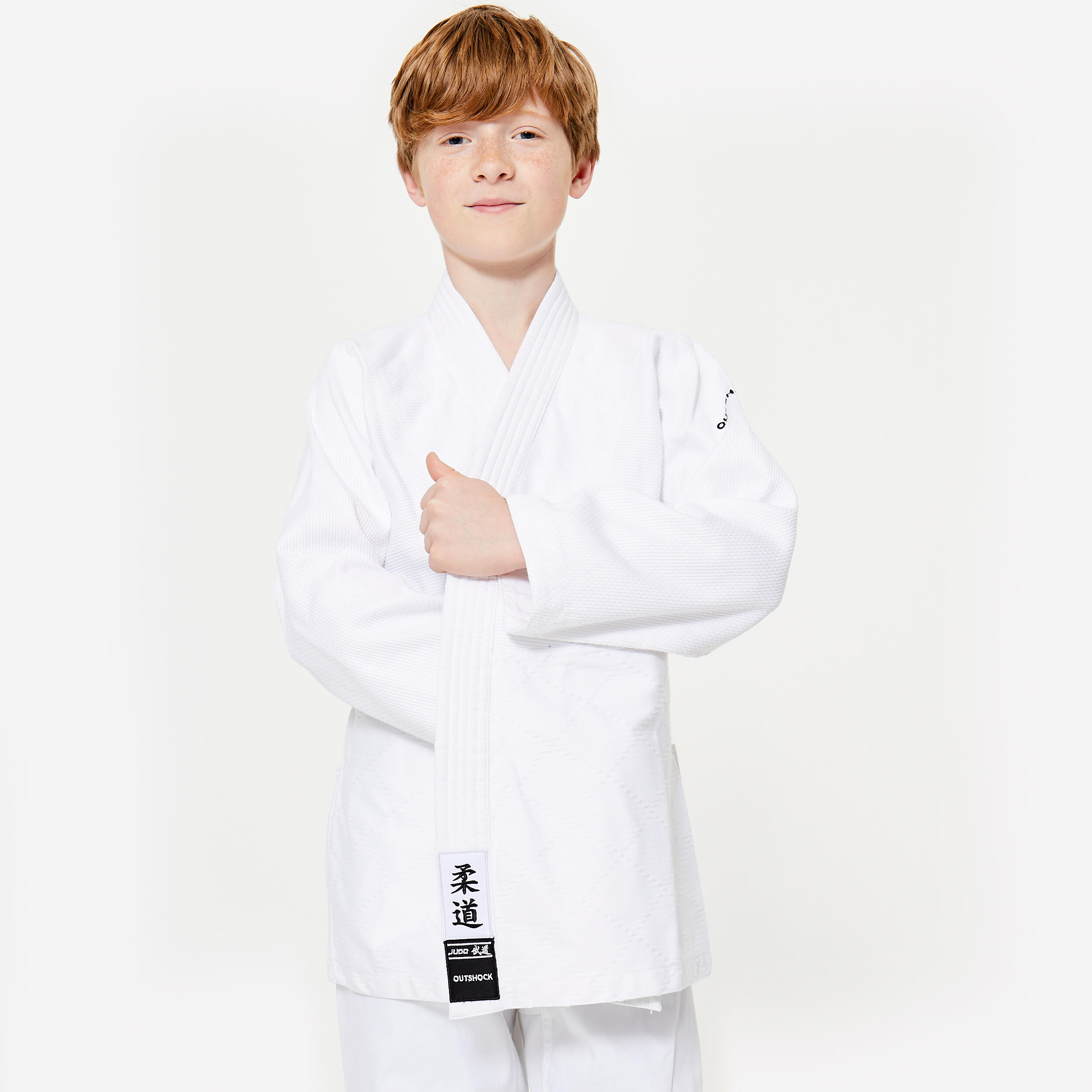 Kids' Judo and Aikido Uniform 350 g/m² - White