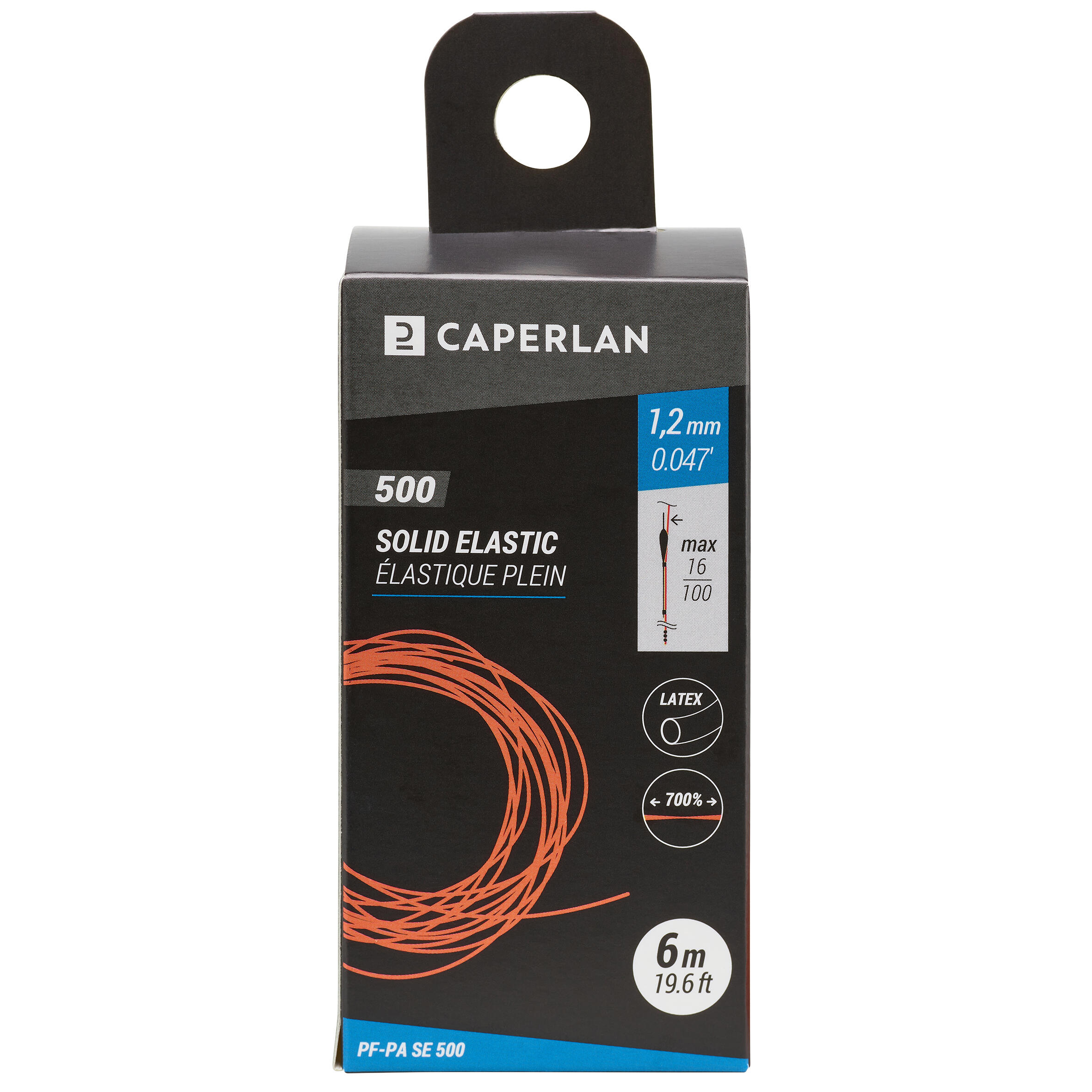 SOLID LATEX ELASTIC PF PA SE 500 1.2MM 6M