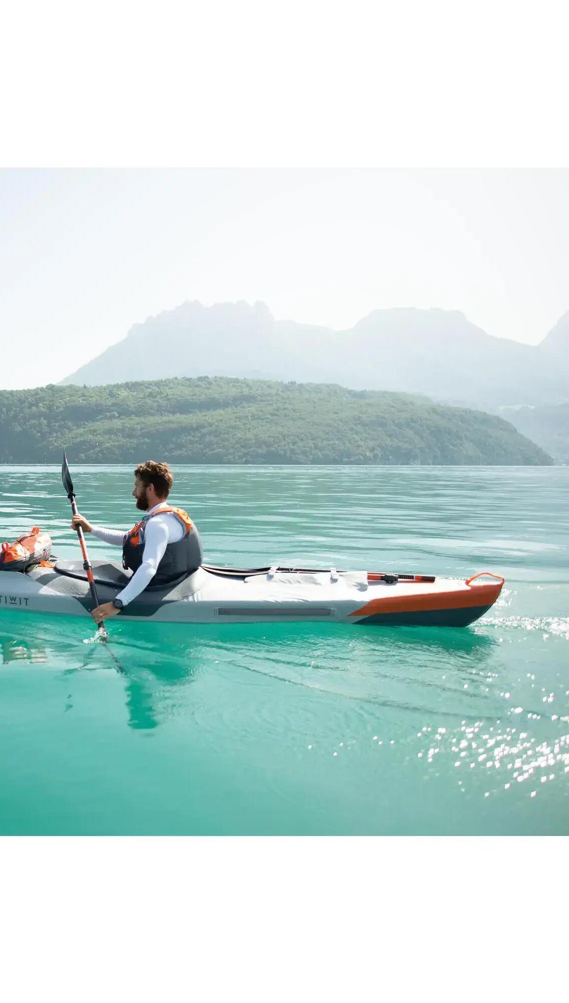 Inflatable high-pressure touring kayak I Strenfit X500 dropstitch 2-person