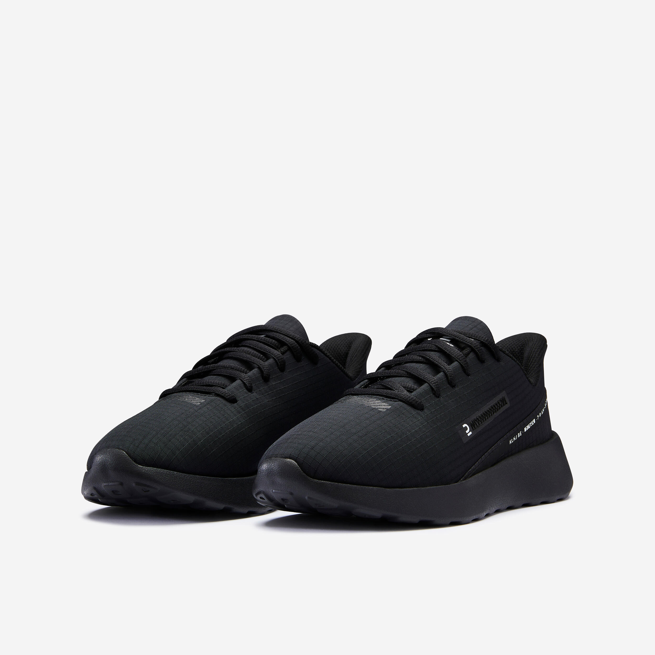 WOMEN's KLNJ BE DRY BLACK TRAINERS