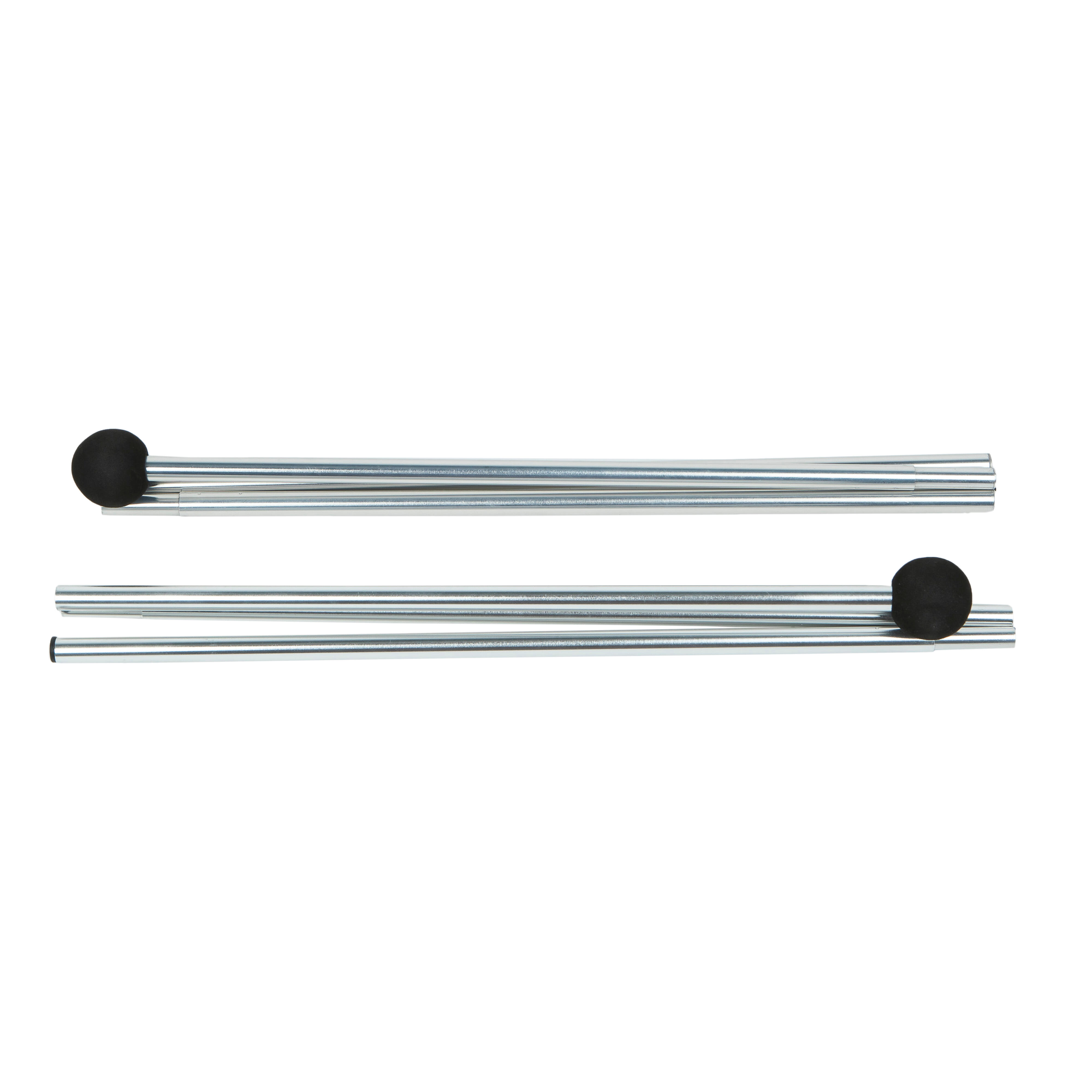 Set of 2 aluminium stakes for beach awnings/tarps