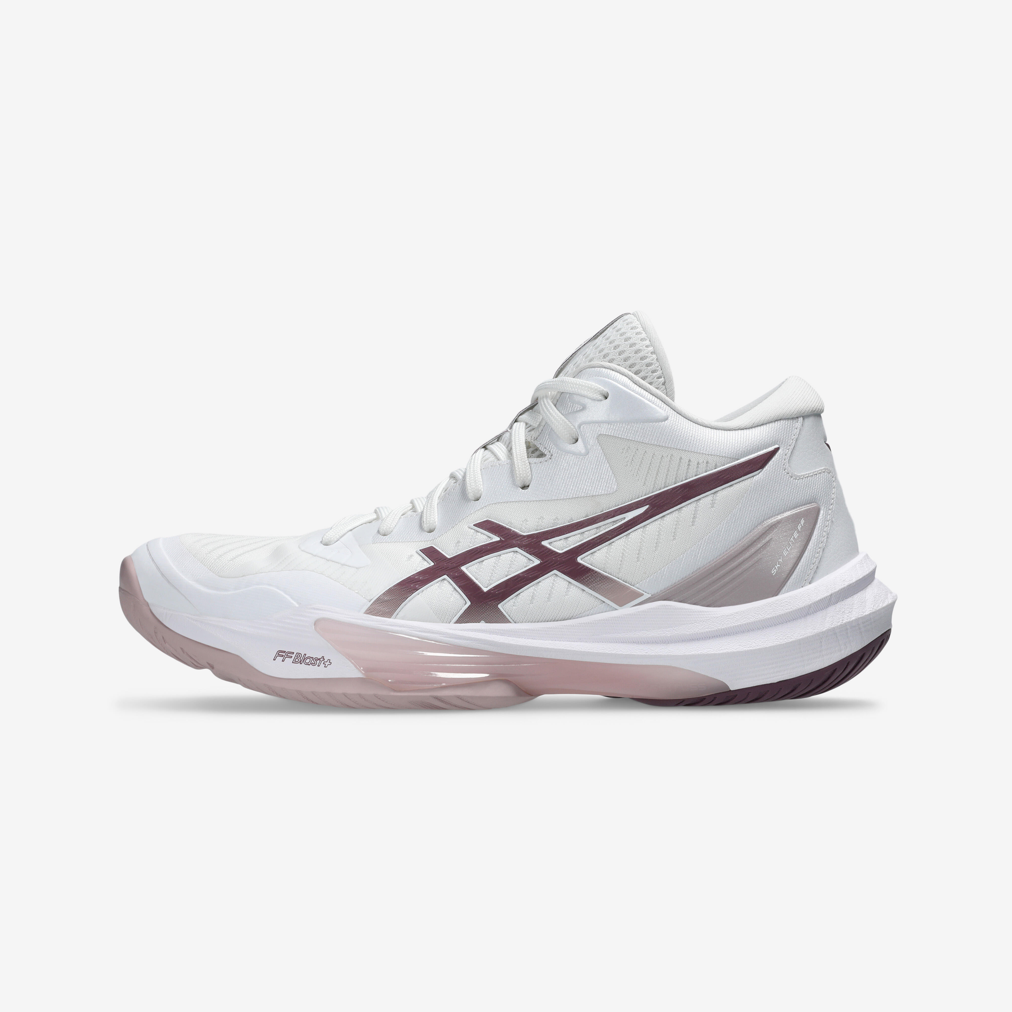 Women's Volleyball Shoes Sky Elite - White/Mauve