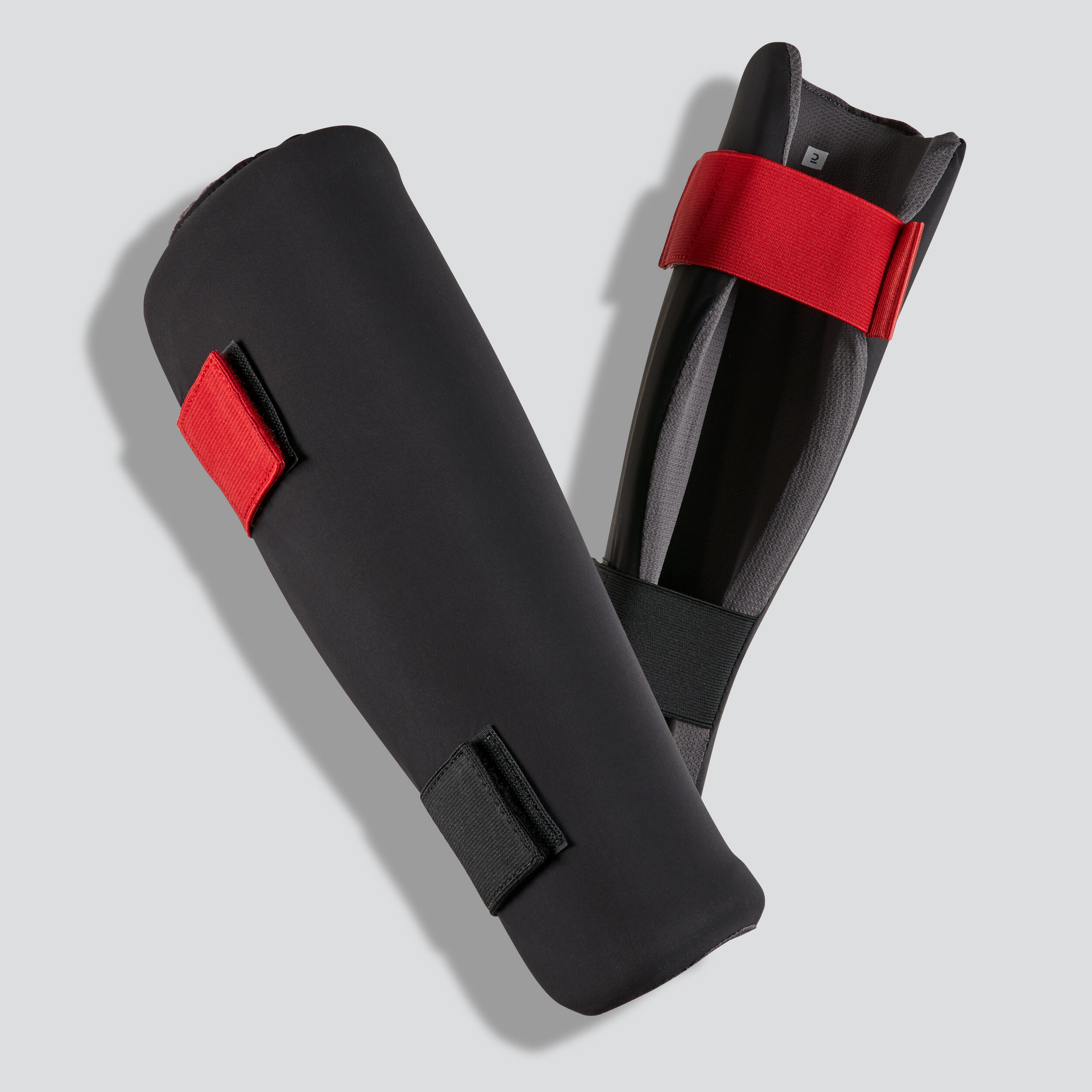 Kids' Kickboxing Shin Guard 100