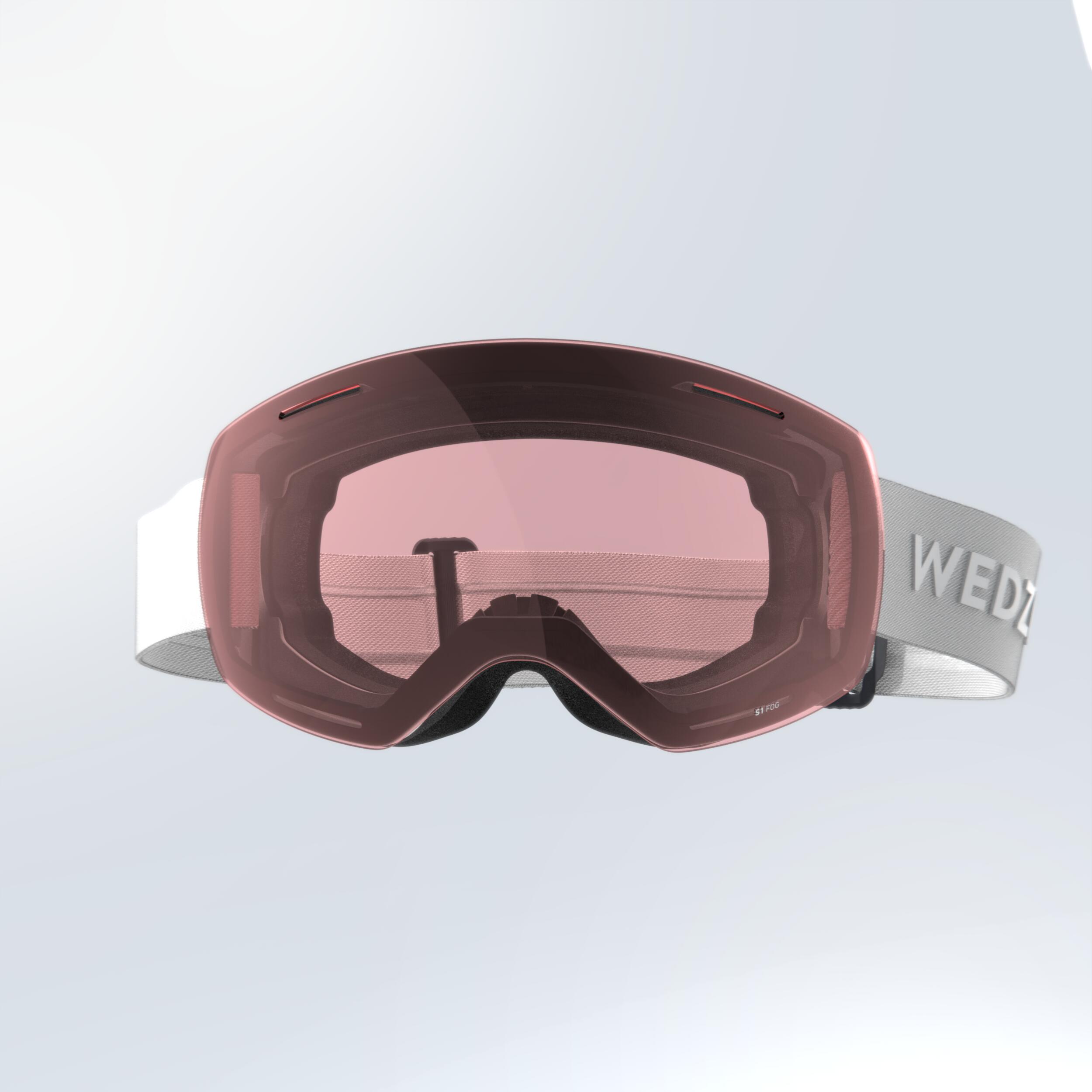 CHILDREN AND ADULTS’ ALL-WEATHER SKIING AND SNOWBOARDING GOGGLES - G 900 I
