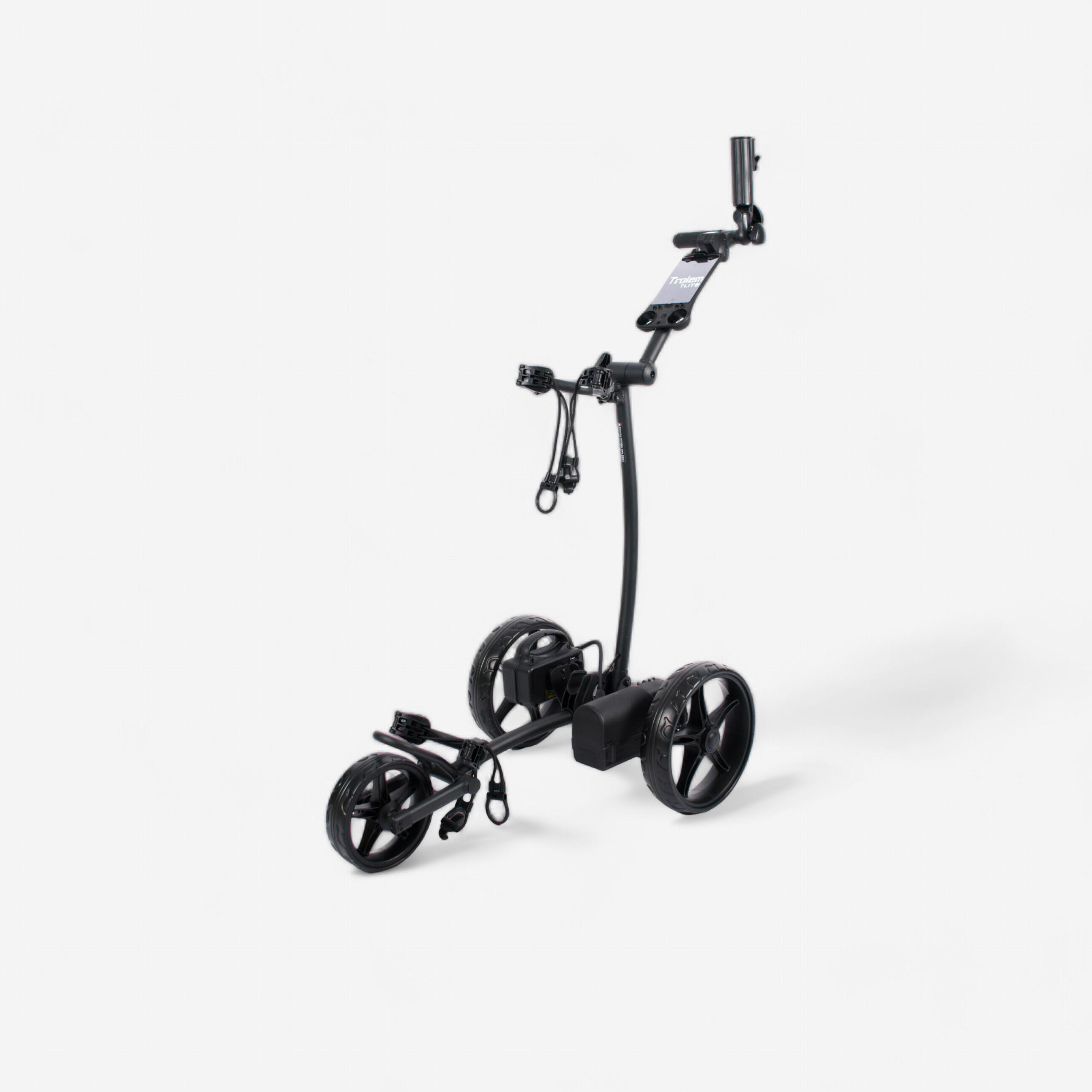Electric golf trolley - TROLEM e-lite black