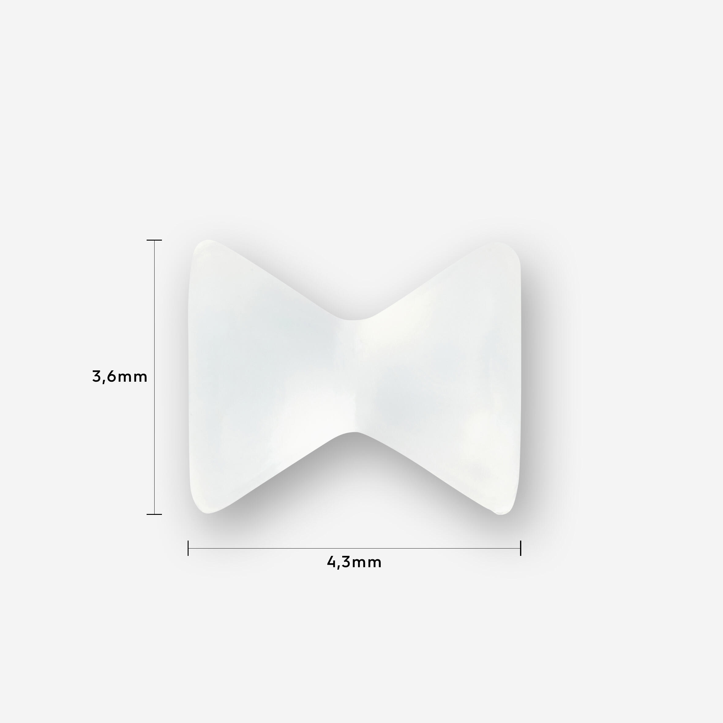 Flexible Bait Stop Transparent