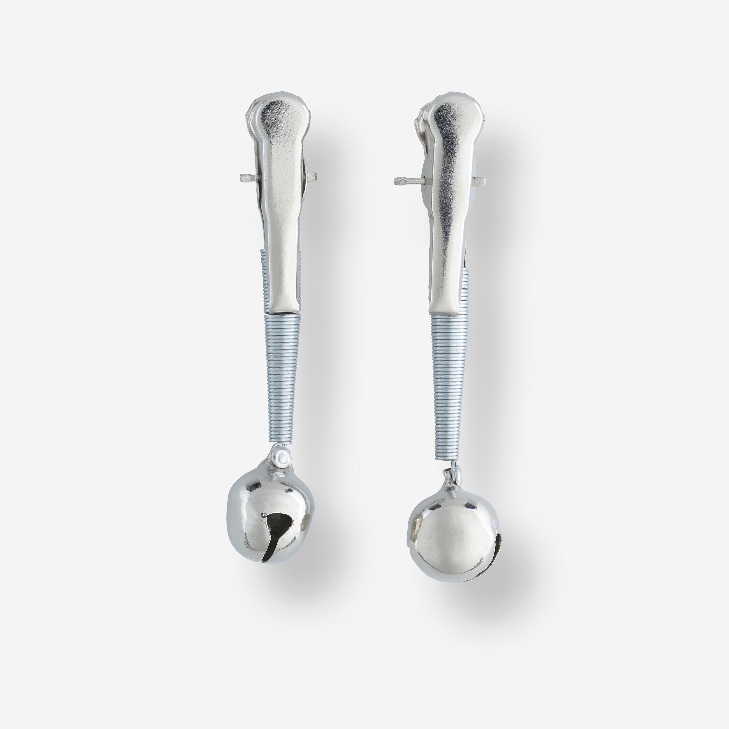 2 long clip-on bells B-L