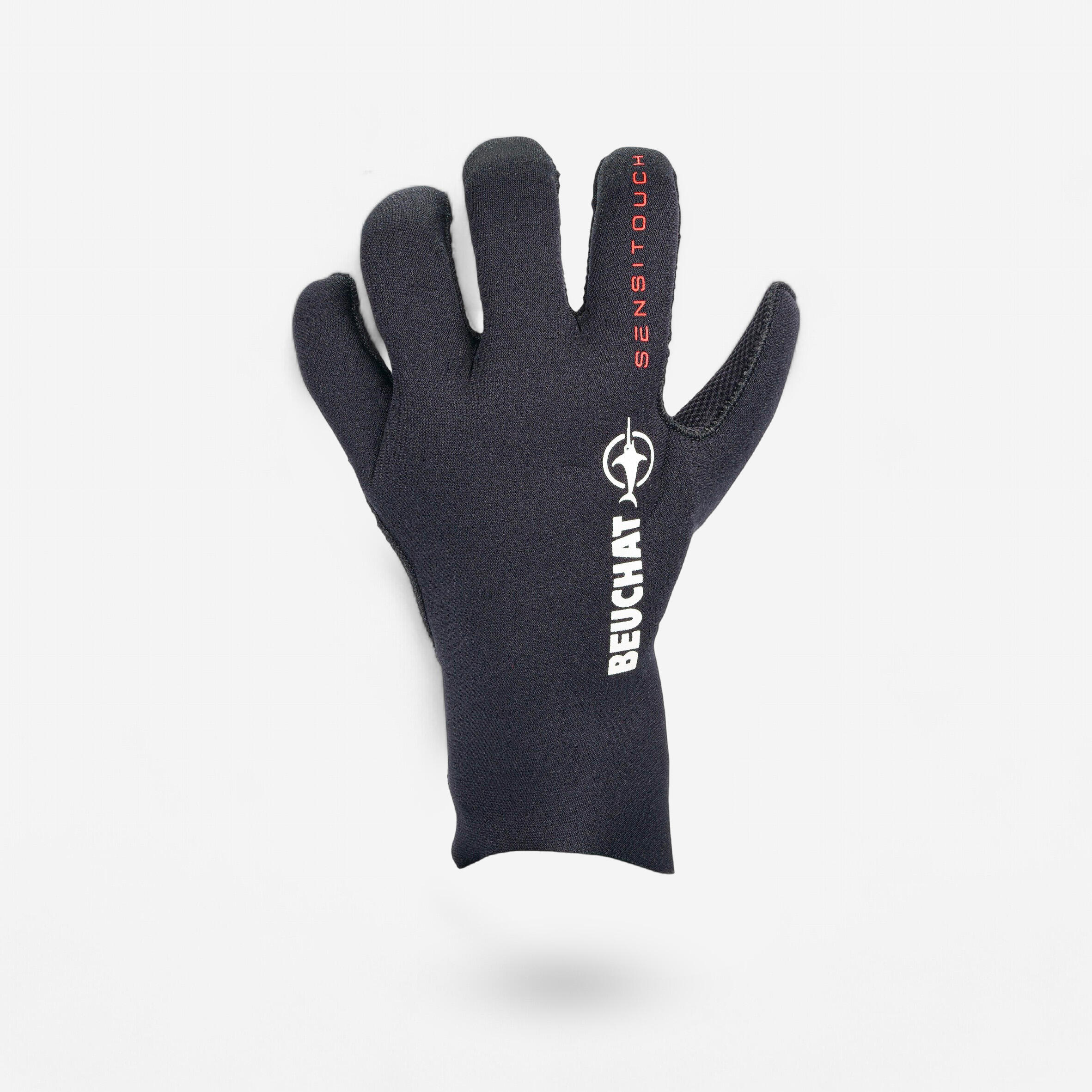 Spearfishing gloves 3 mm neoprene with smooth lining BEUCHAT - SIROCCO SPORT