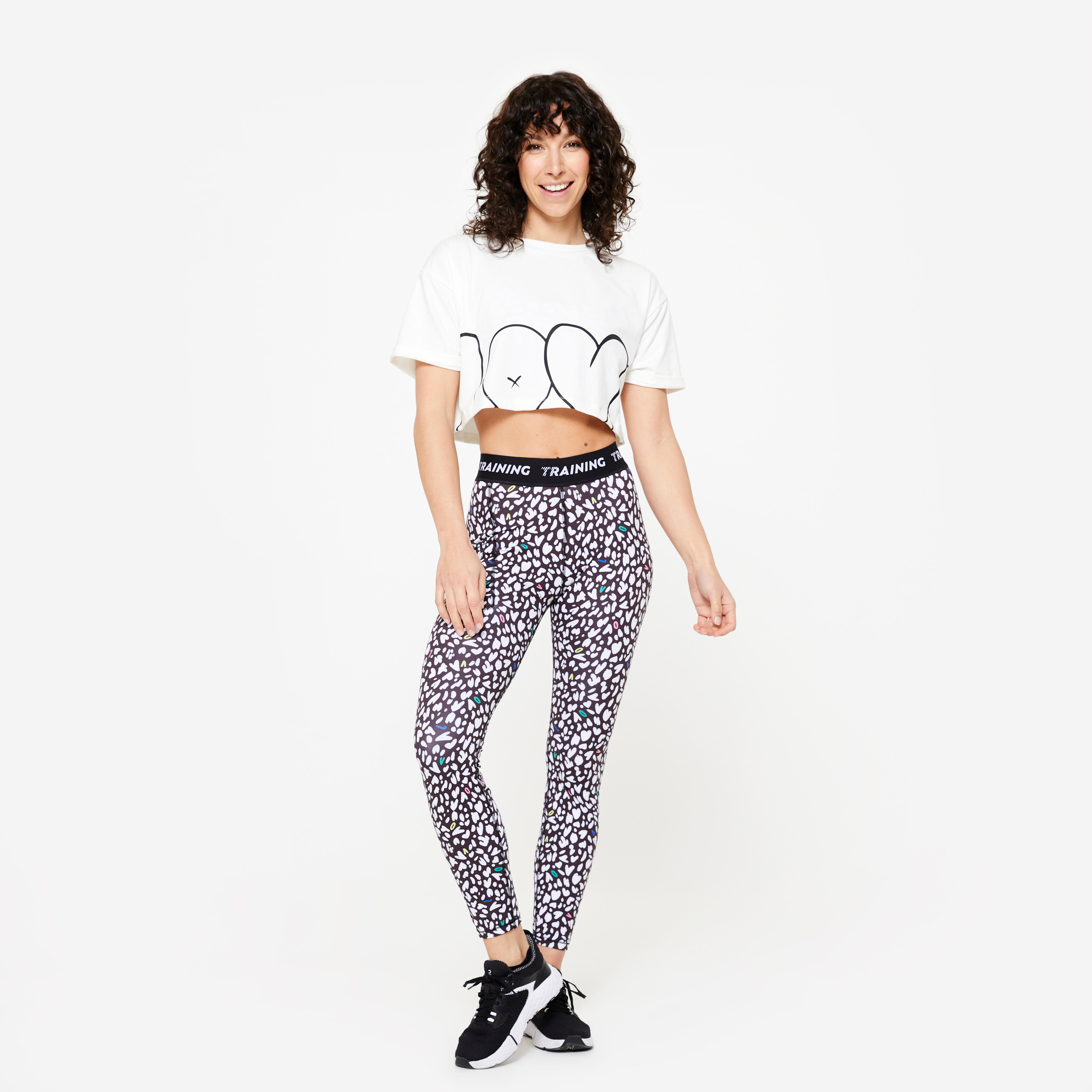 Women's Loose-Fit Cropped T-Shirt - White