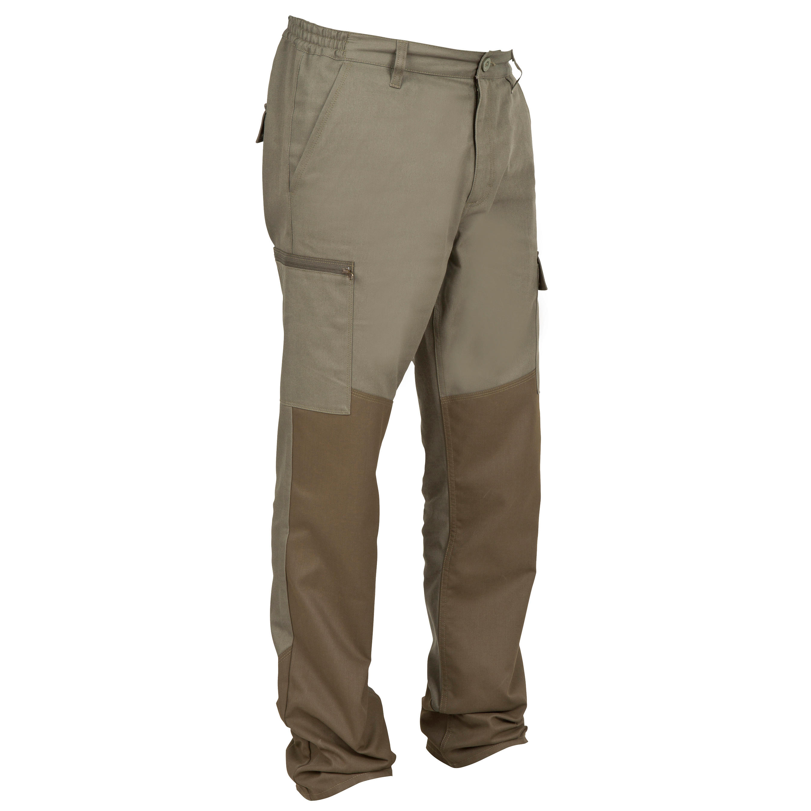 Hunting Reinforced Trousers 100 - Green